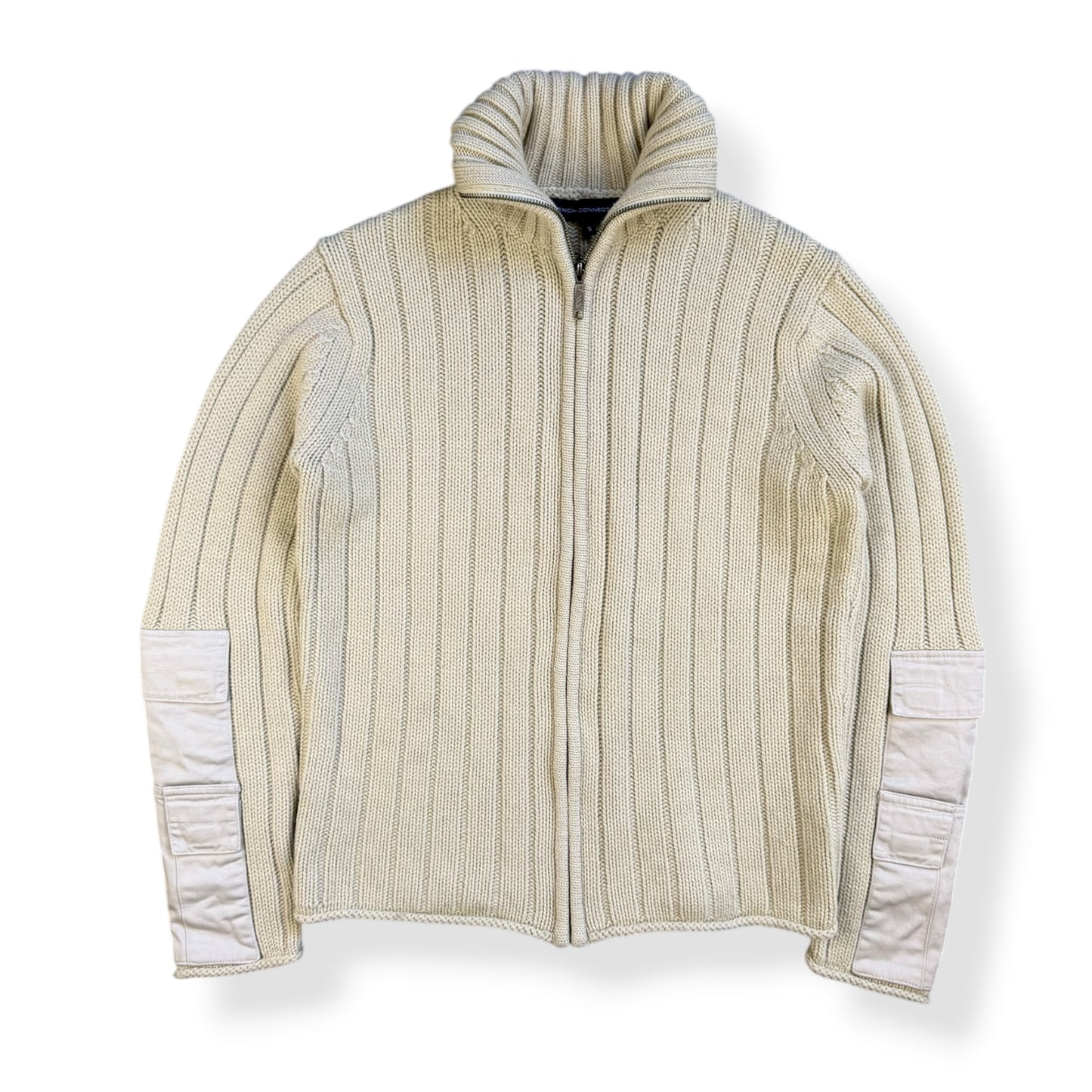 2000's French Connection Cargo Pocket Knitted Jumper (S)