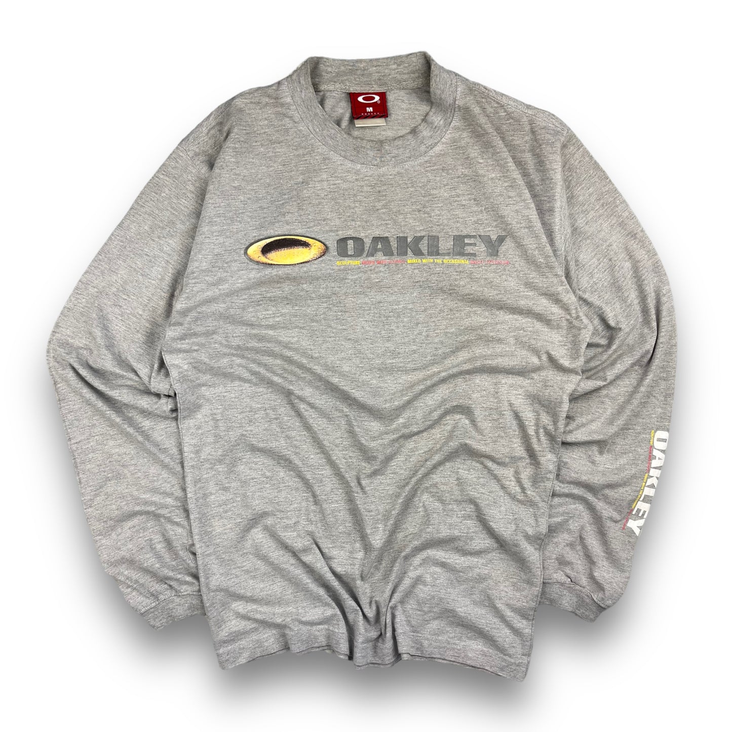 Oakley Long Sleeve Centre Logo T-Shirt (M)