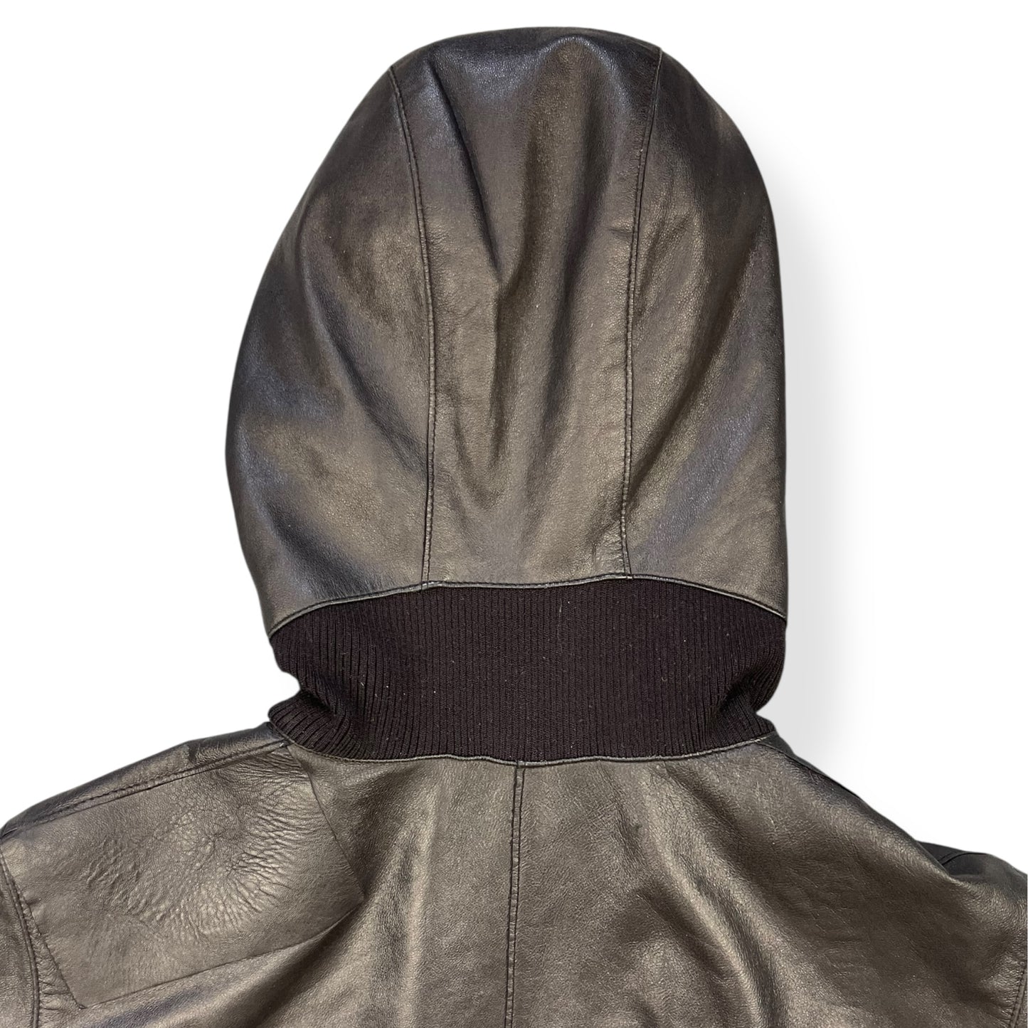 2000's Puma Limited Edition Hooded Lambskin Jacket (L)