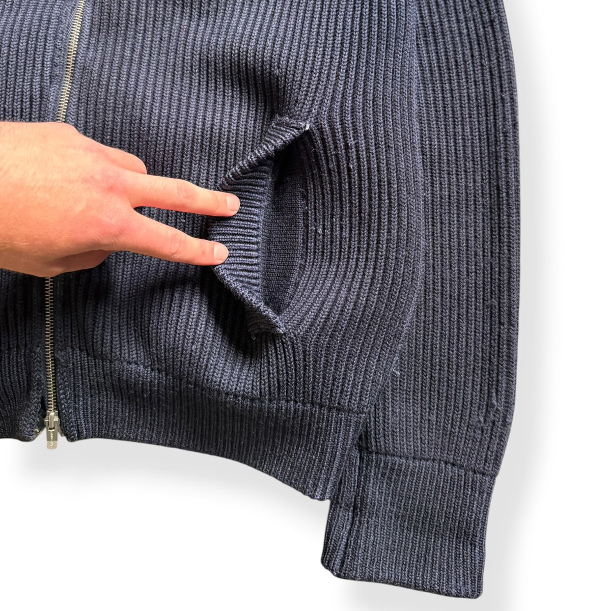 FW2006 CP Company 2in1 Knitted Jumper (L)
