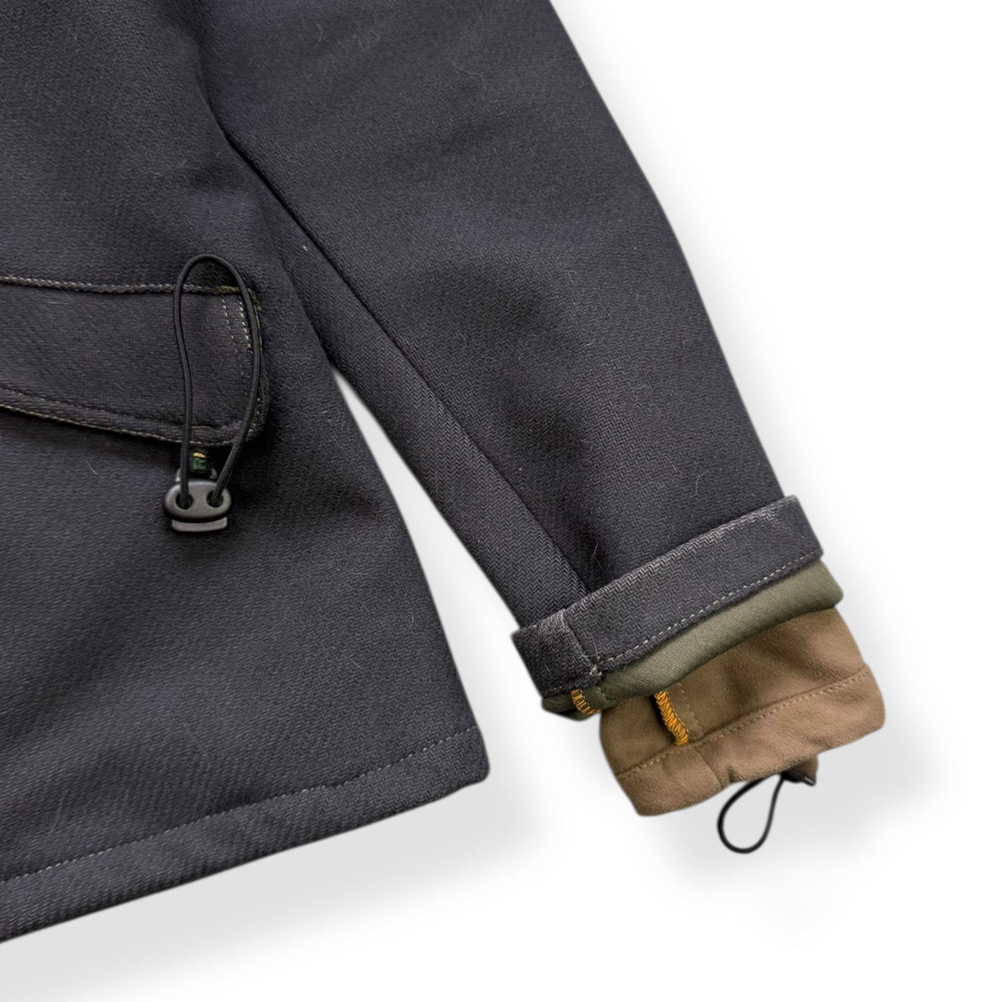 AW99/00 Maharishi Shower Repellent Asymmetric Jacket (S)