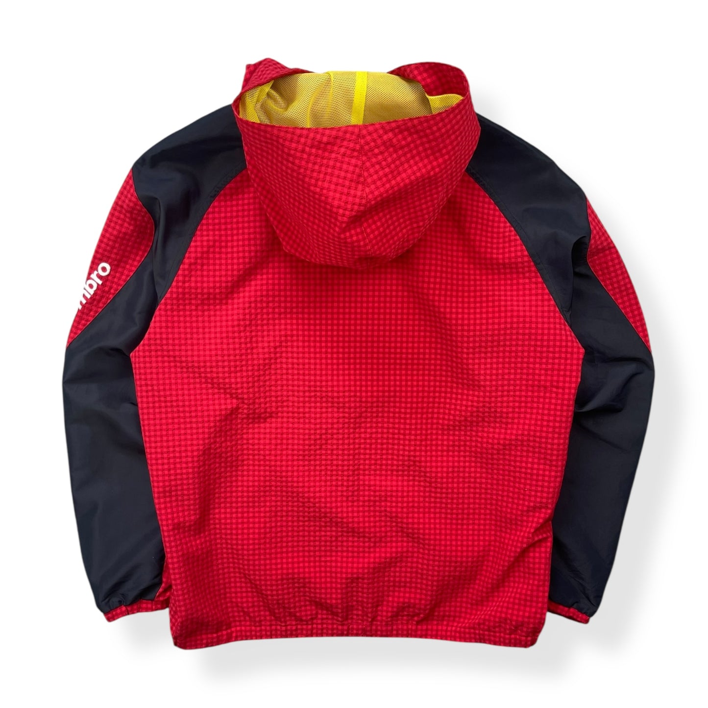 2000's Umbro Gingham Panelled Ventilated Jacket (M)