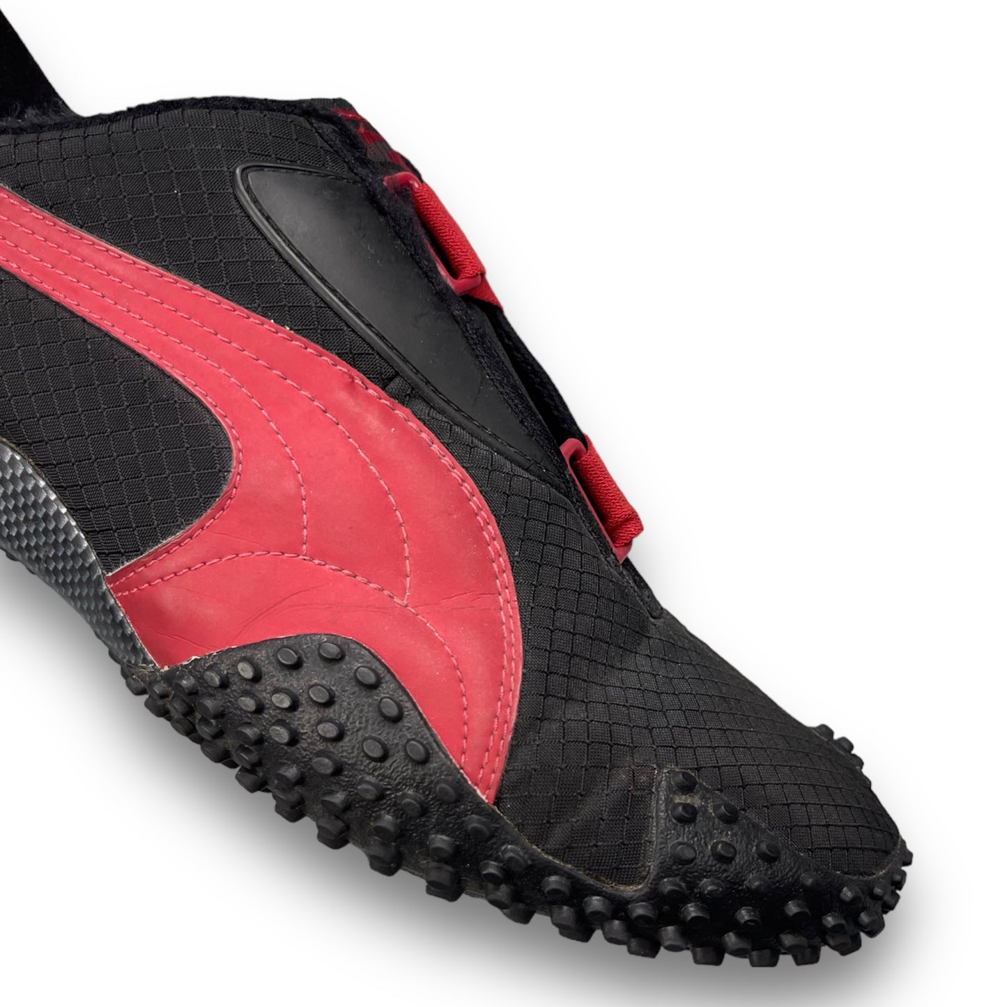 2000's Puma Mostro Ripstop Black/Red (UK10)