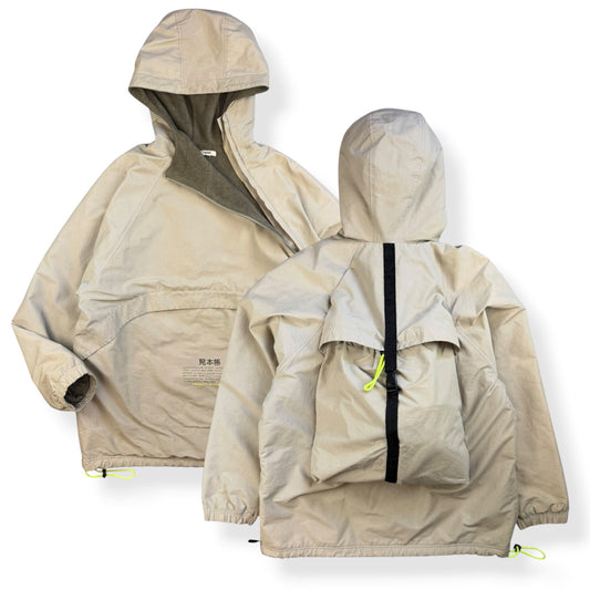 2000's DKNY Integrated Backpack Jacket (L)