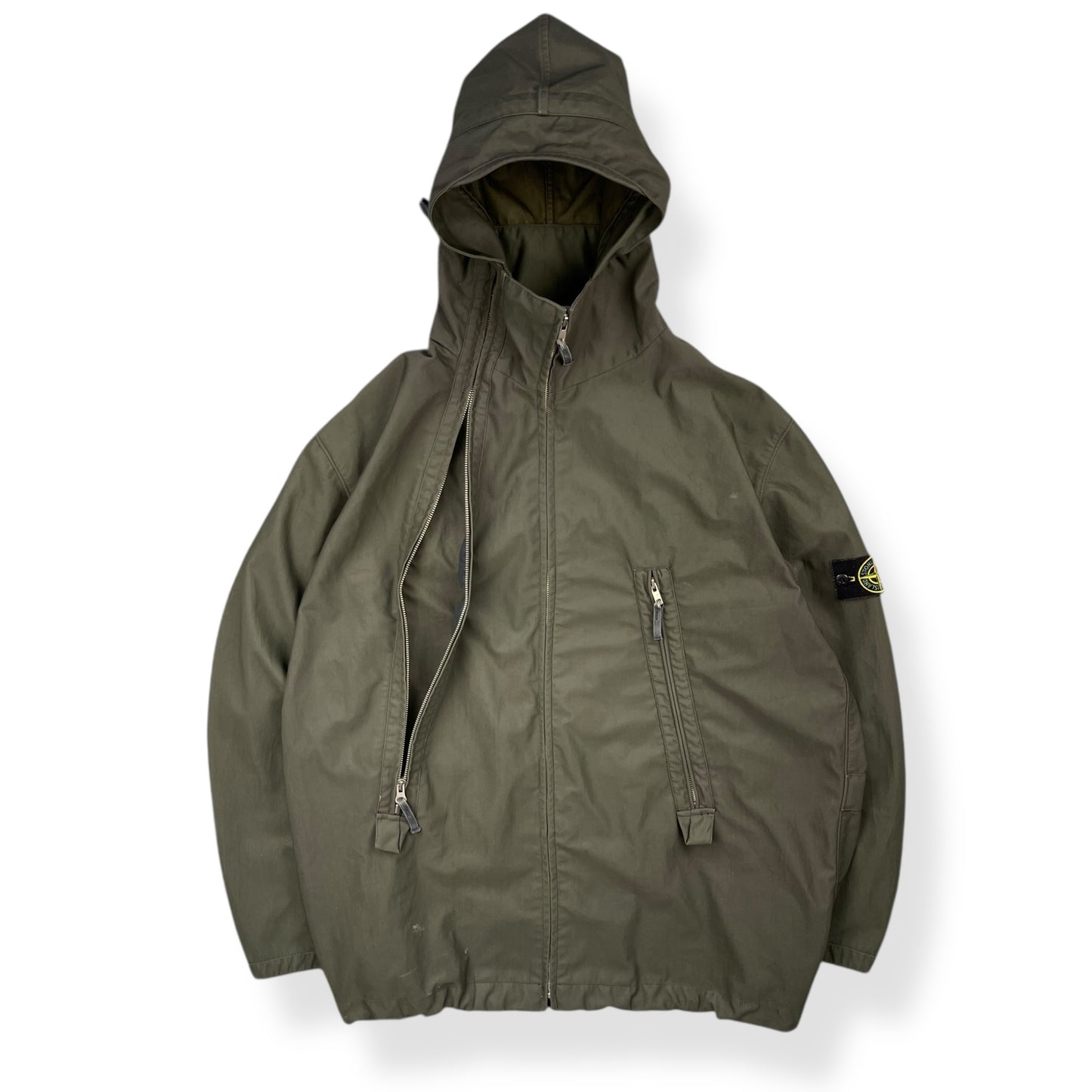 SS2000 Stone Island Nylam Dual Zip Jacket (XL)
