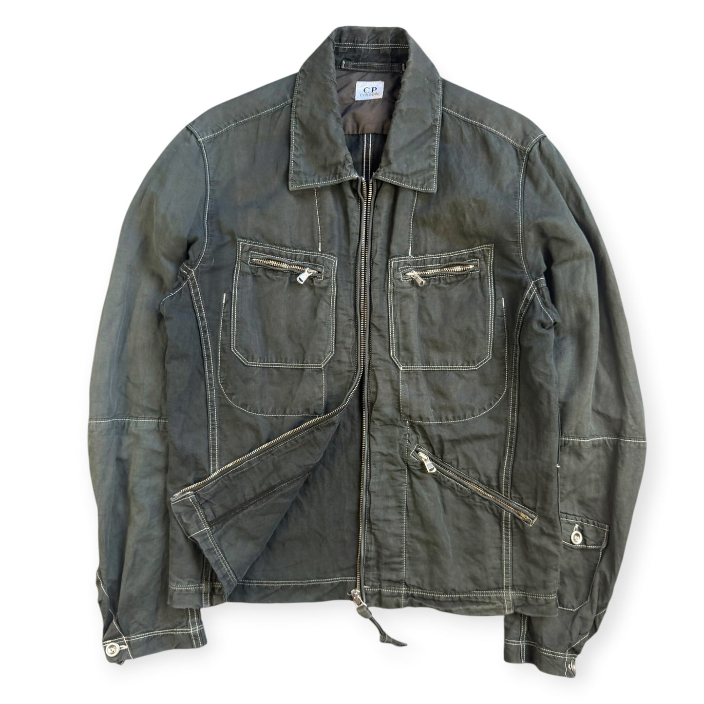 SS2007 CP Company Contrast Stitch Jacket (M)
