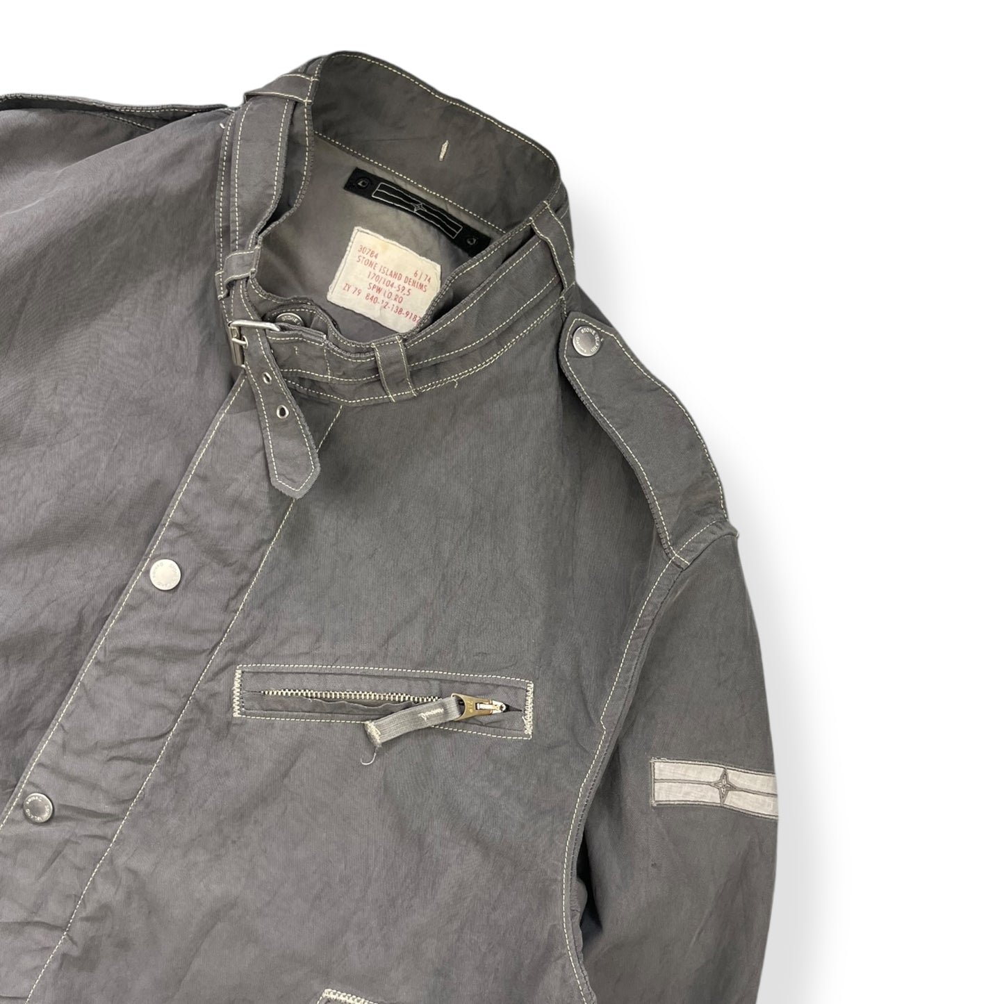 SS2008 Stone Island Denims Flight Jacket (M)