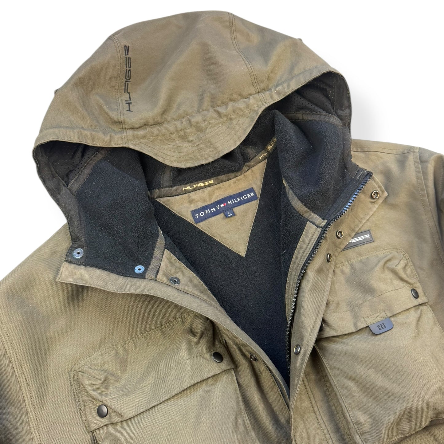 2000's Tommy Hilfiger 'Urban Survival Parka' (L)