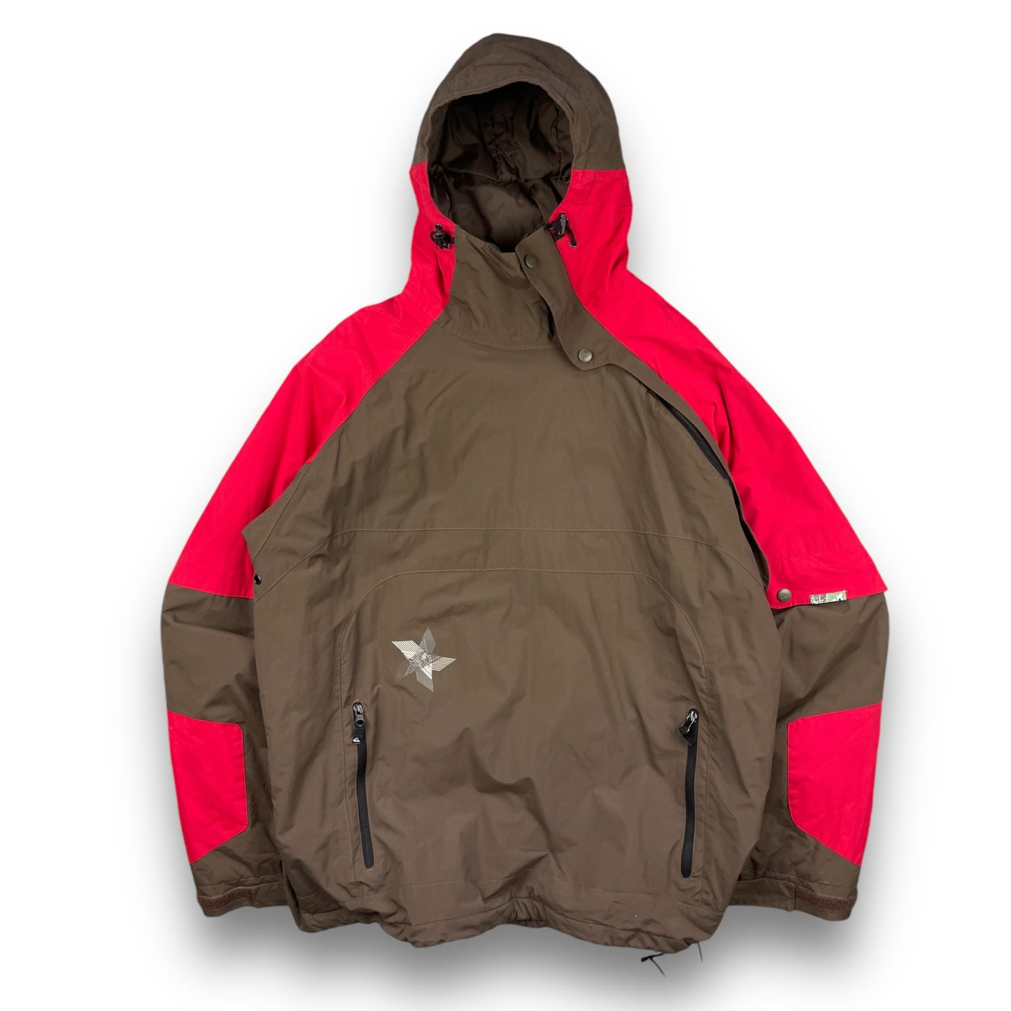 Quiksilver Utility 'Compass' Asymmetric Zip Jacket (M)