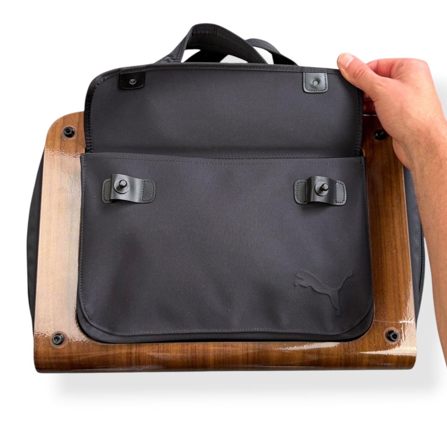 2000's Puma Urban Mobility Wood Panel 'Travel Tote'