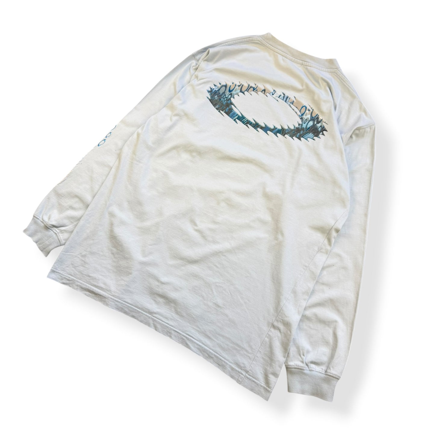 2000's Oakley 'Static O' Long Sleeve T-Shirt (L)