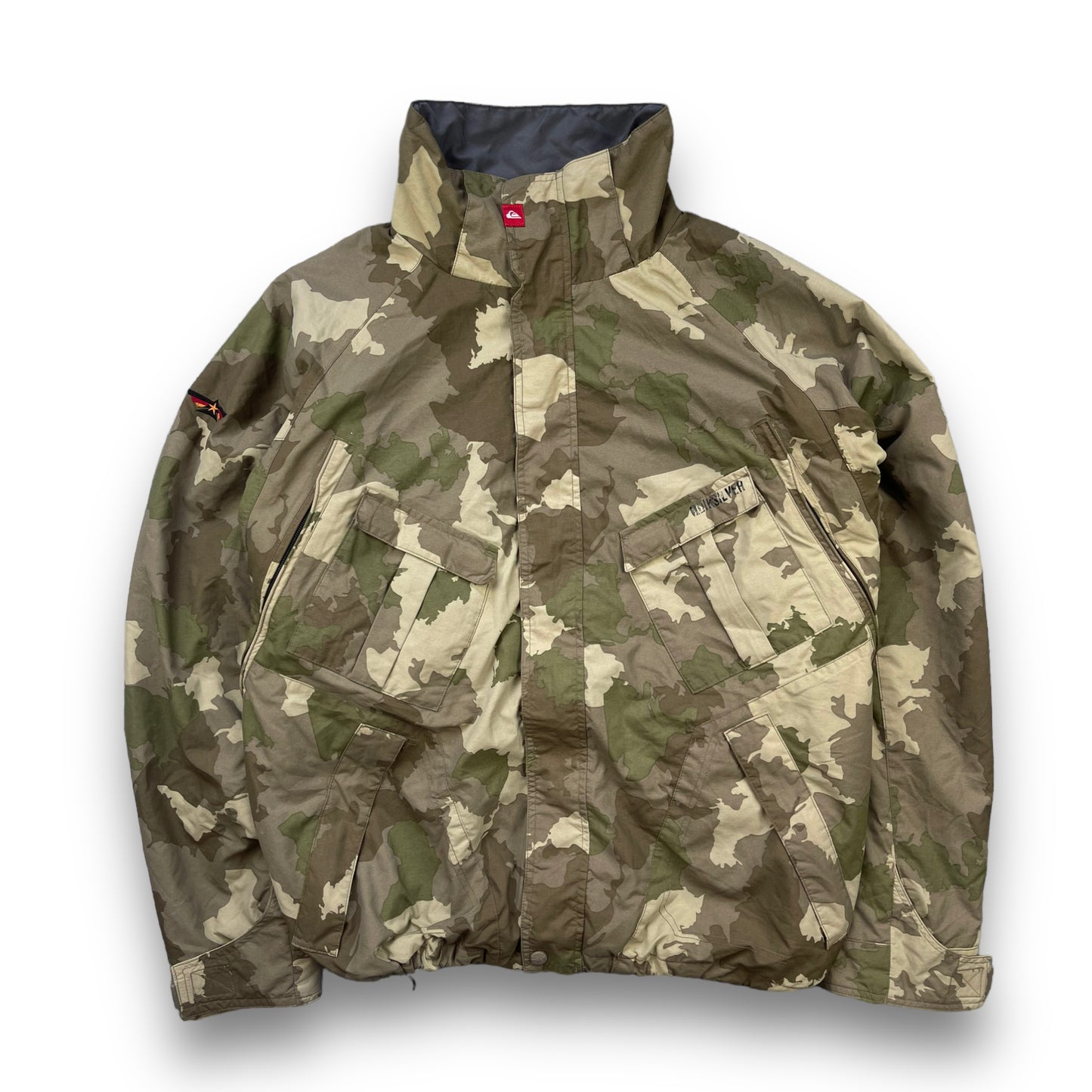 Quiksilver X-Series ‘Starwing’ Multipocket Camo Jacket (L)