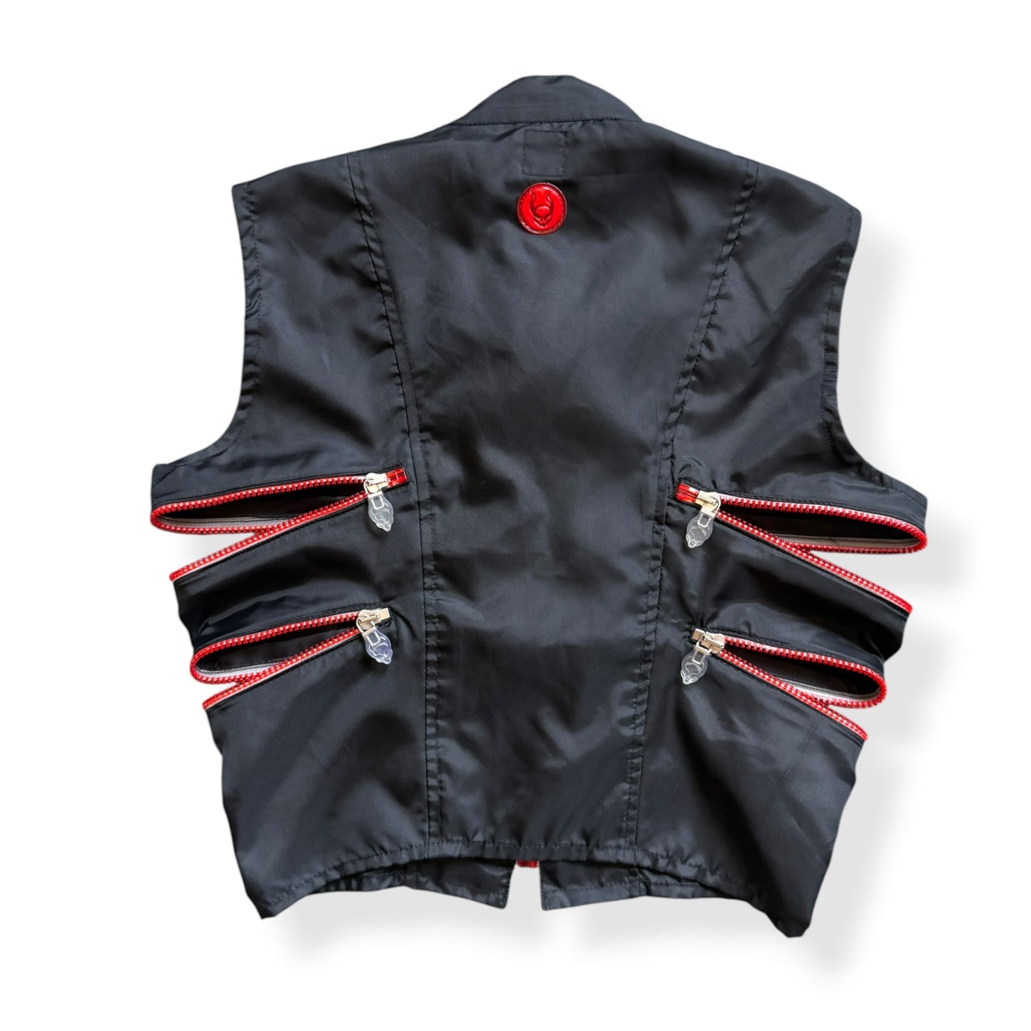 1990's Cyberdog Multizip Utility Vest (M)