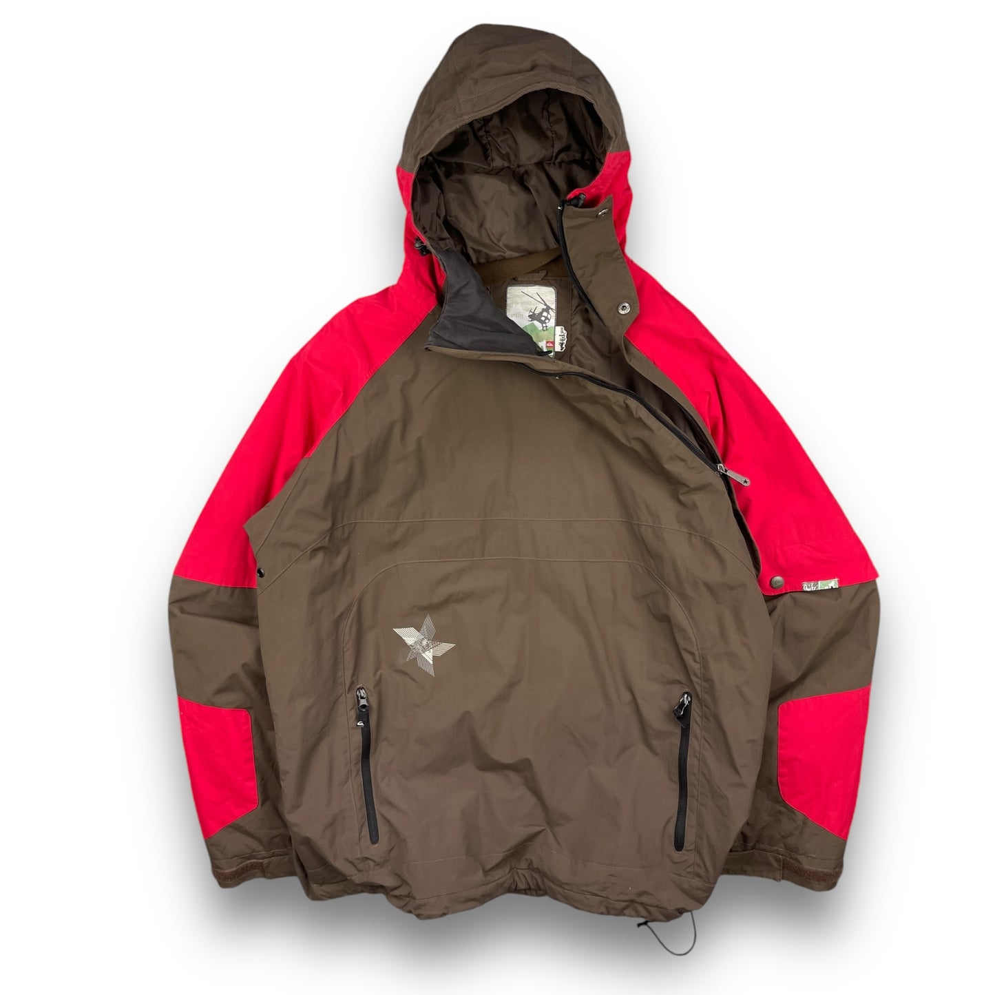 Quiksilver Utility 'Compass' Asymmetric Zip Jacket (M)