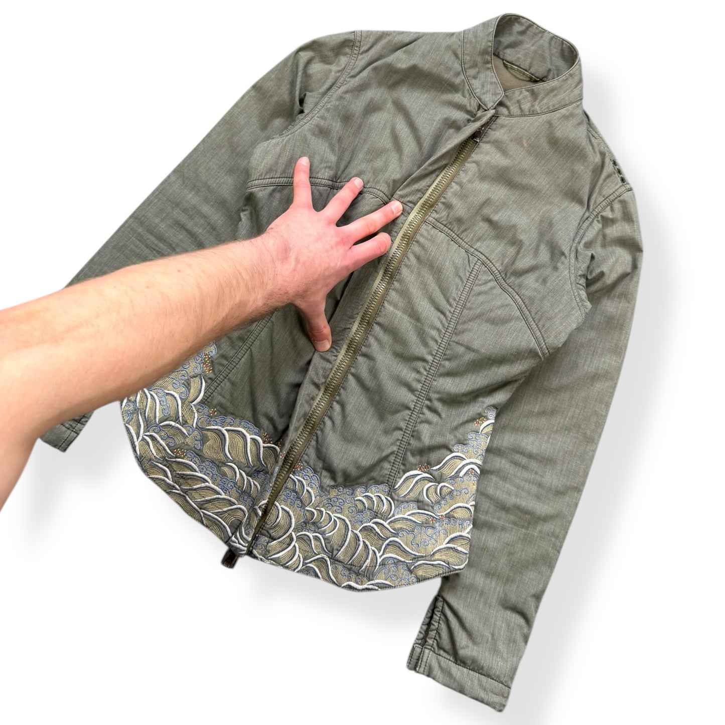 2000's Maharishi Embroidered Fitted Jacket (10)