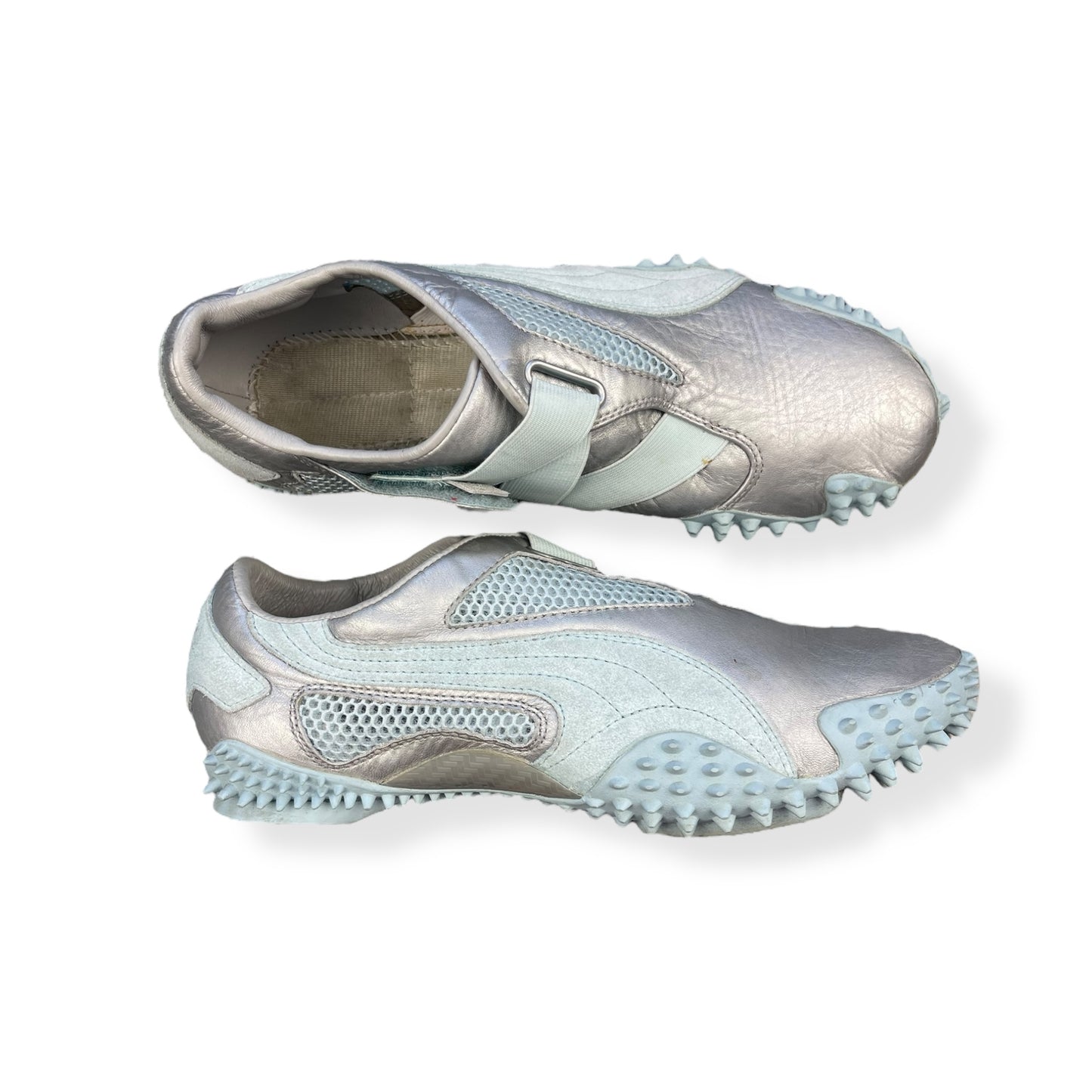 2005 Puma UR Mostro Silver Starlight Blue/Metallic Gold (UK8)