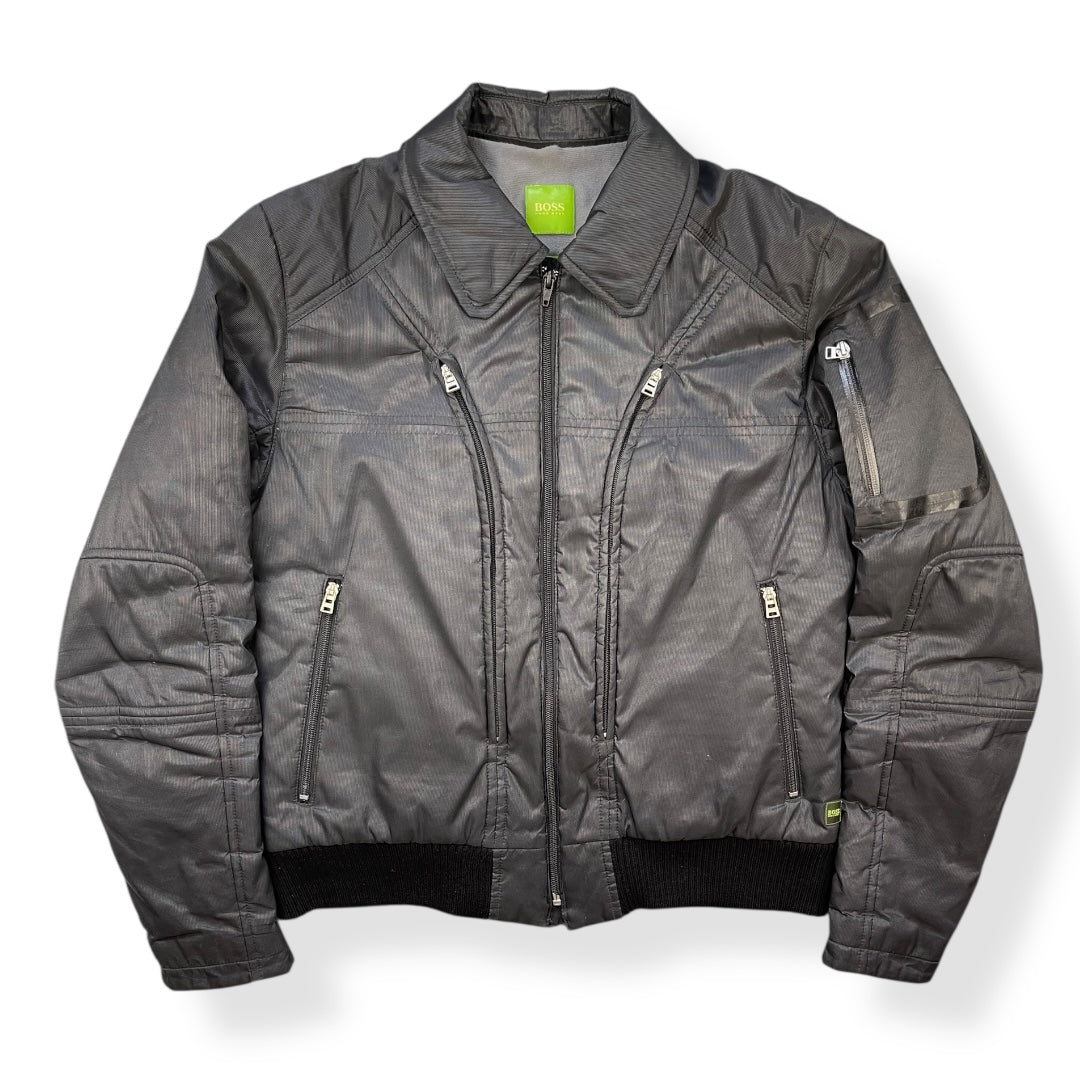 2000's Hugo Boss Stealth Pocket Bomber Jacket (M)