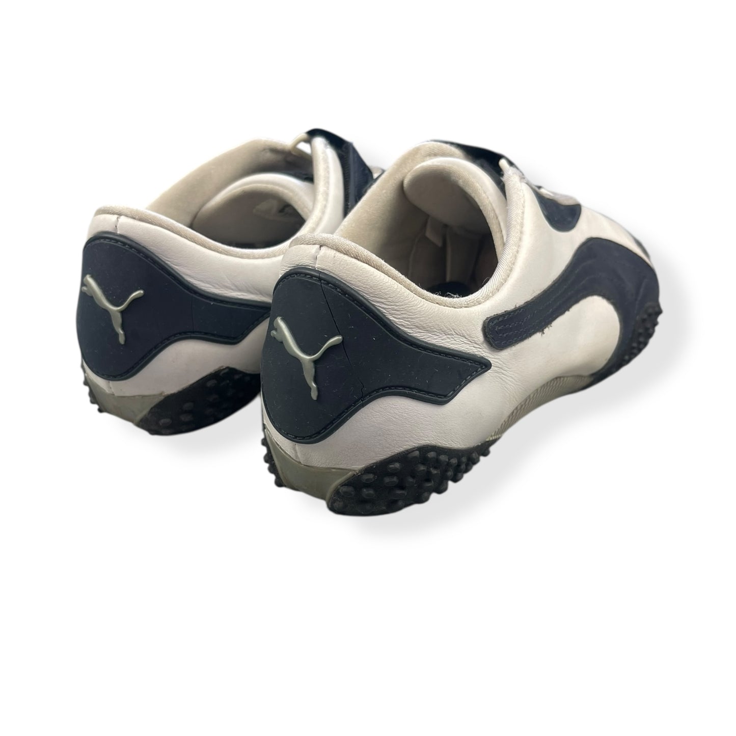 2000's Puma Mostro Leather White/Navy (UK8)