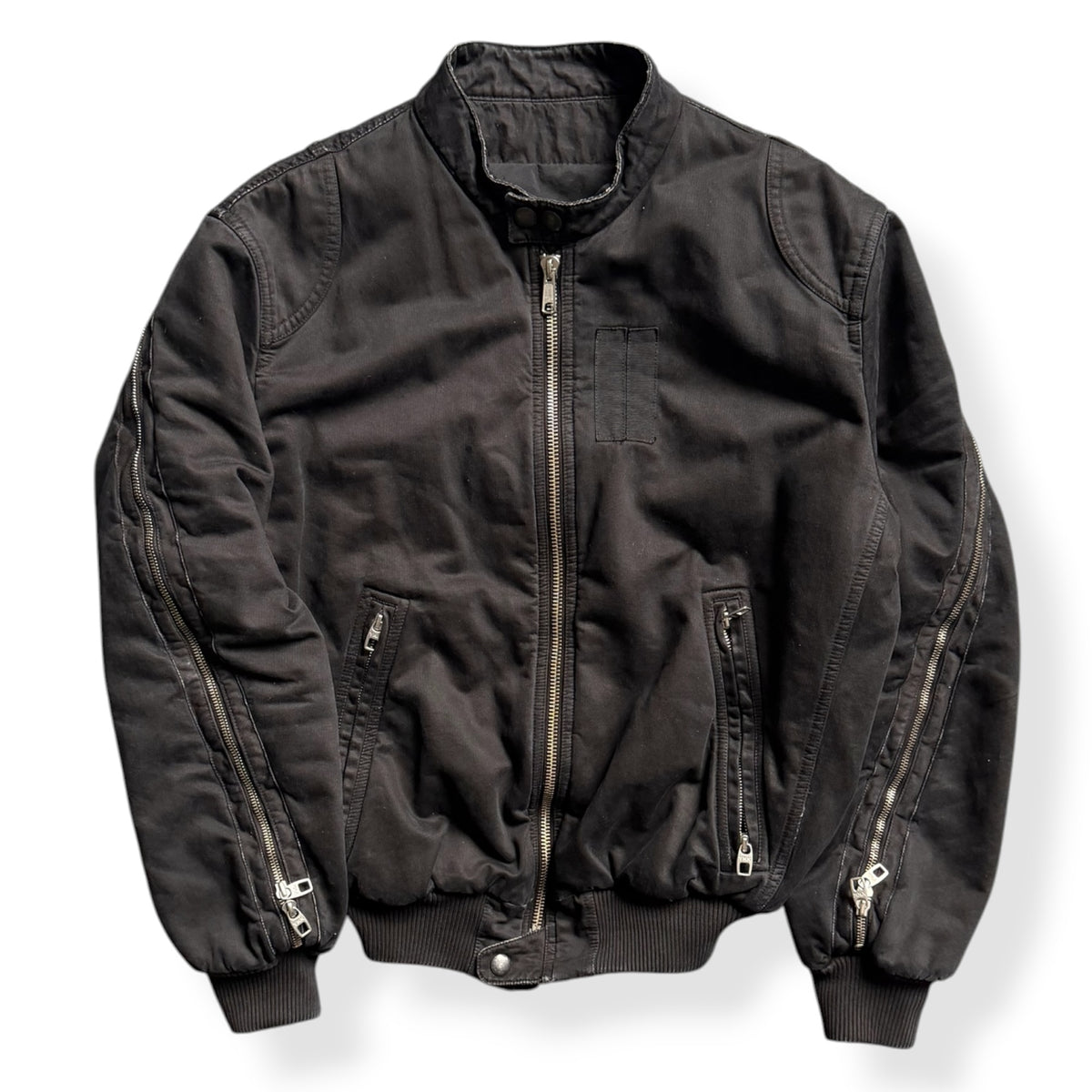2000's Griffin Studio Sleeve Zip Bomber (M)