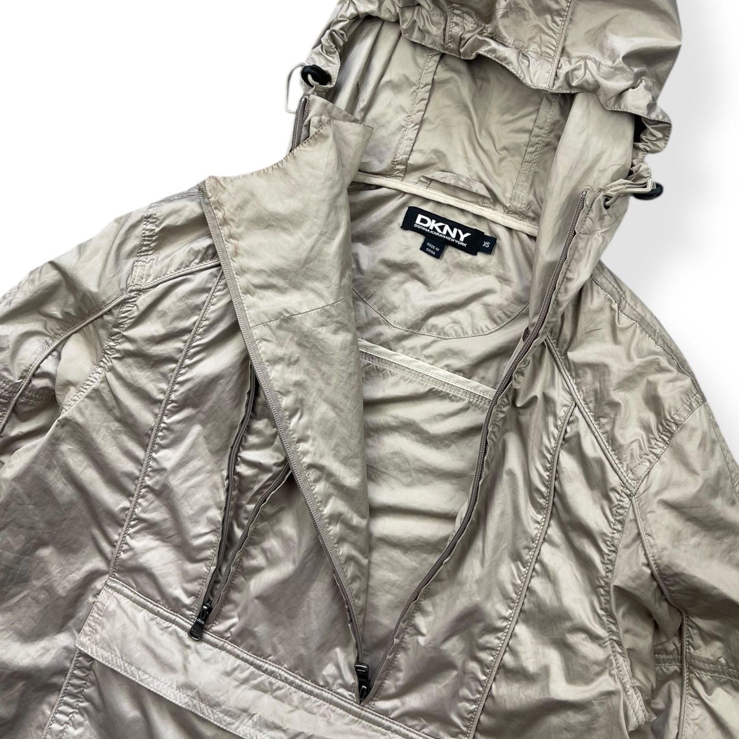 2000's DKNY Dual Zip Jacket (M)