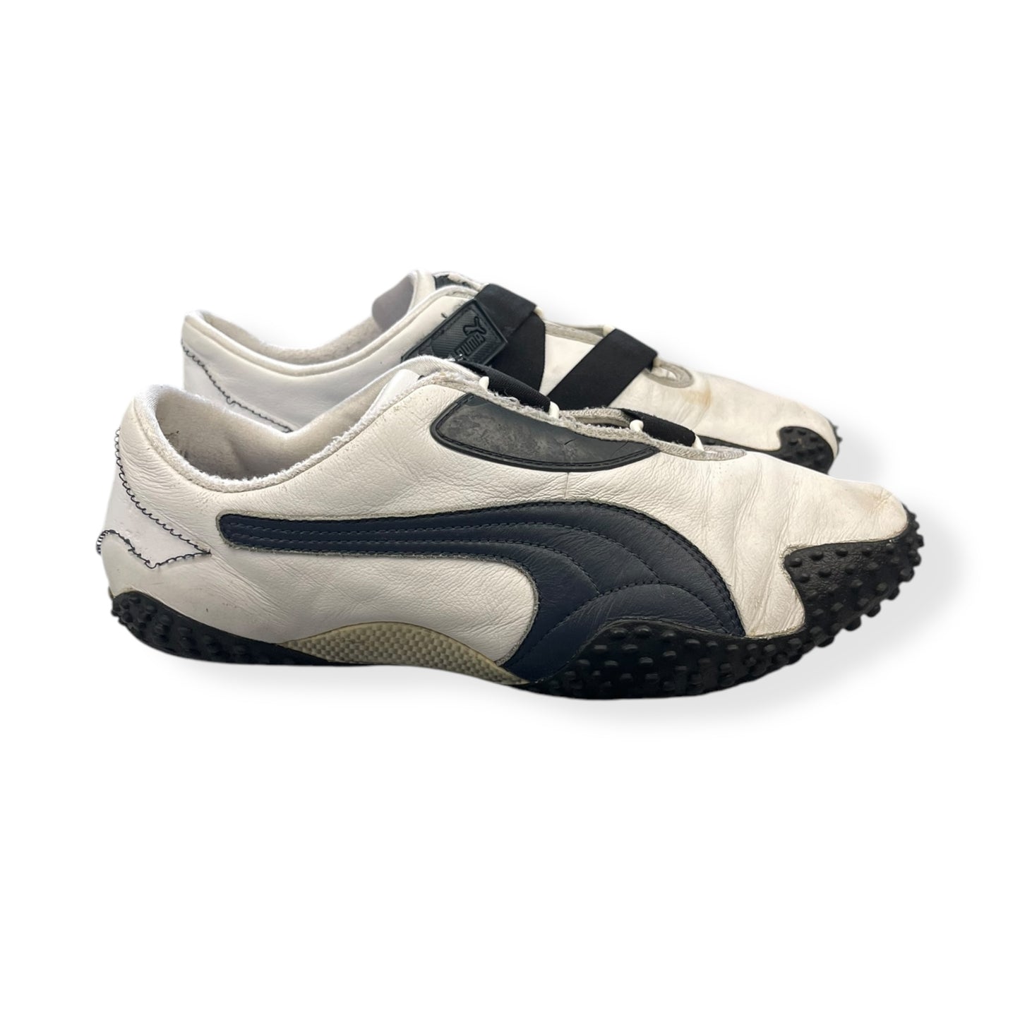 2000's Puma Mostro Leather White/Navy (UK8)