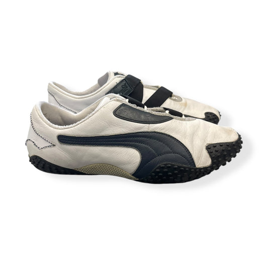 2000's Puma Mostro Leather White/Navy (UK8)