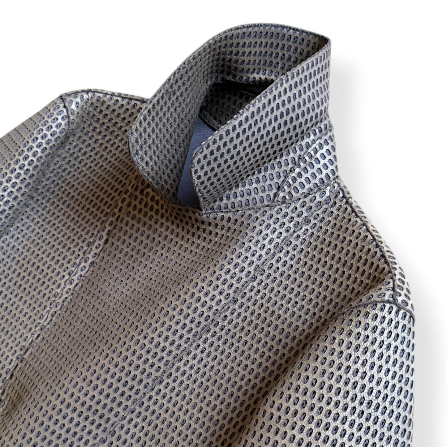 FW2013 Emporio Armani Perforated Leather Jacket (M)