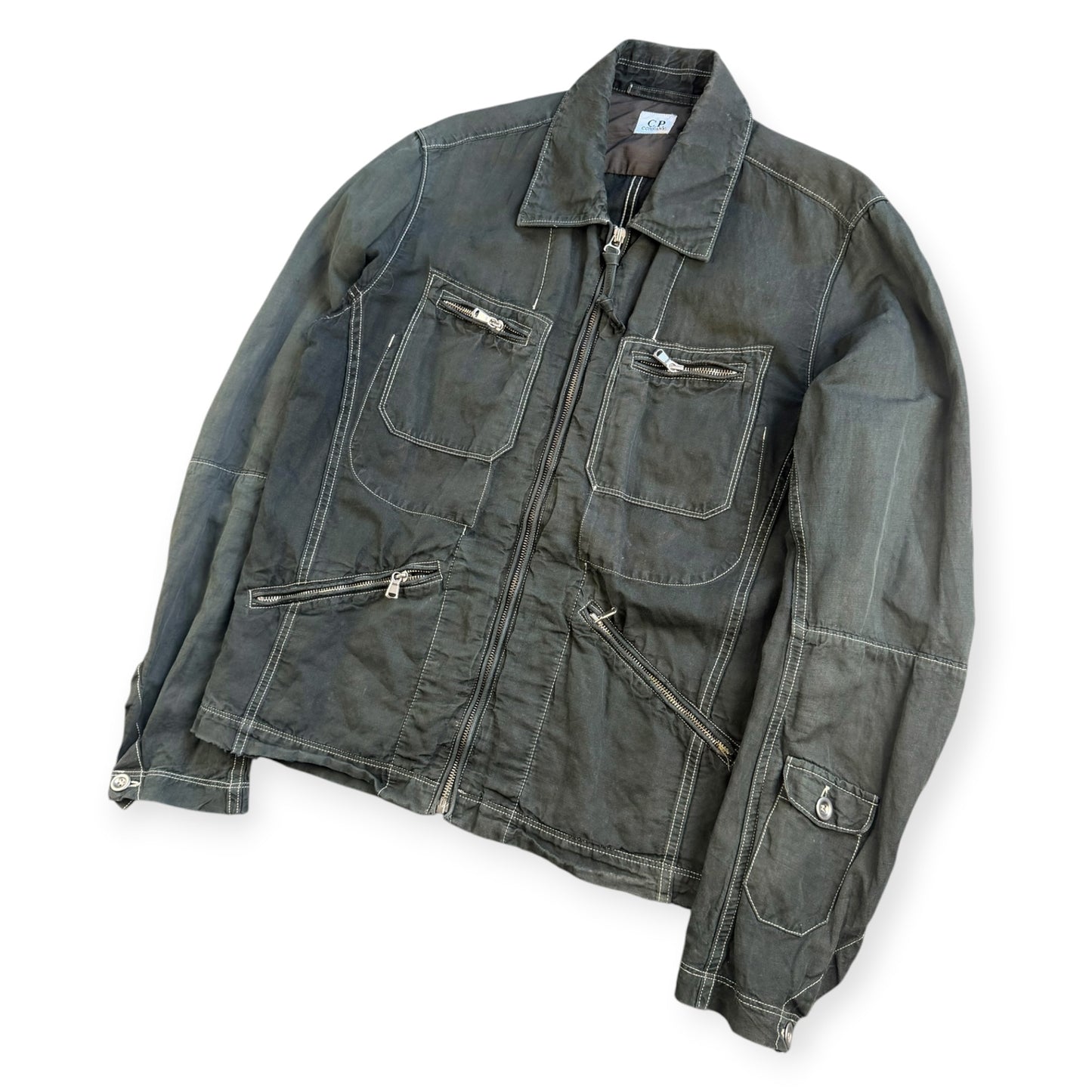SS2007 CP Company Contrast Stitch Jacket (M)