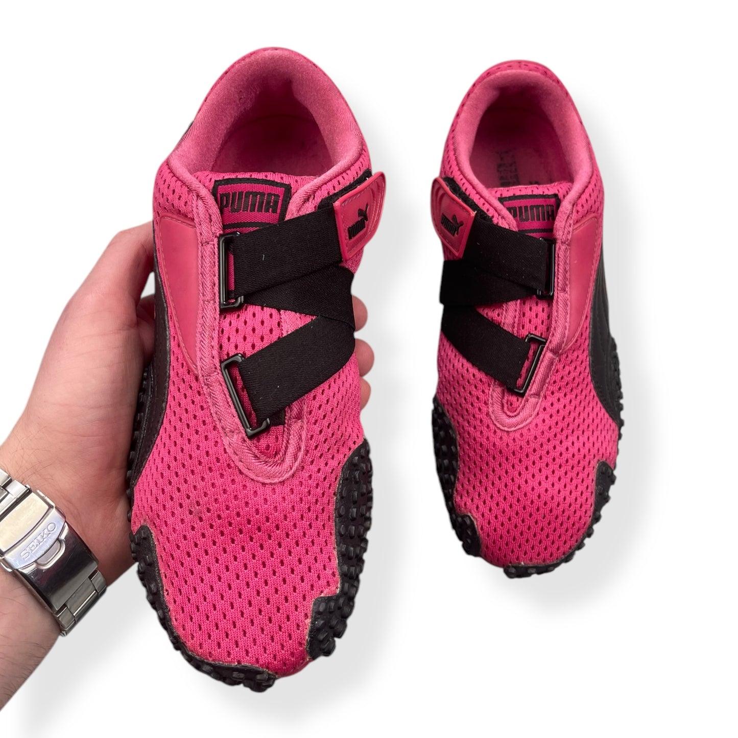 2000's Puma Mostro Mesh Pink/Black (UK5)