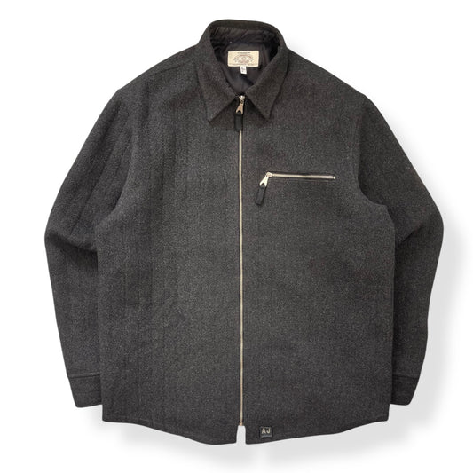 1990's Armani Wool Zipped Jacket (L)