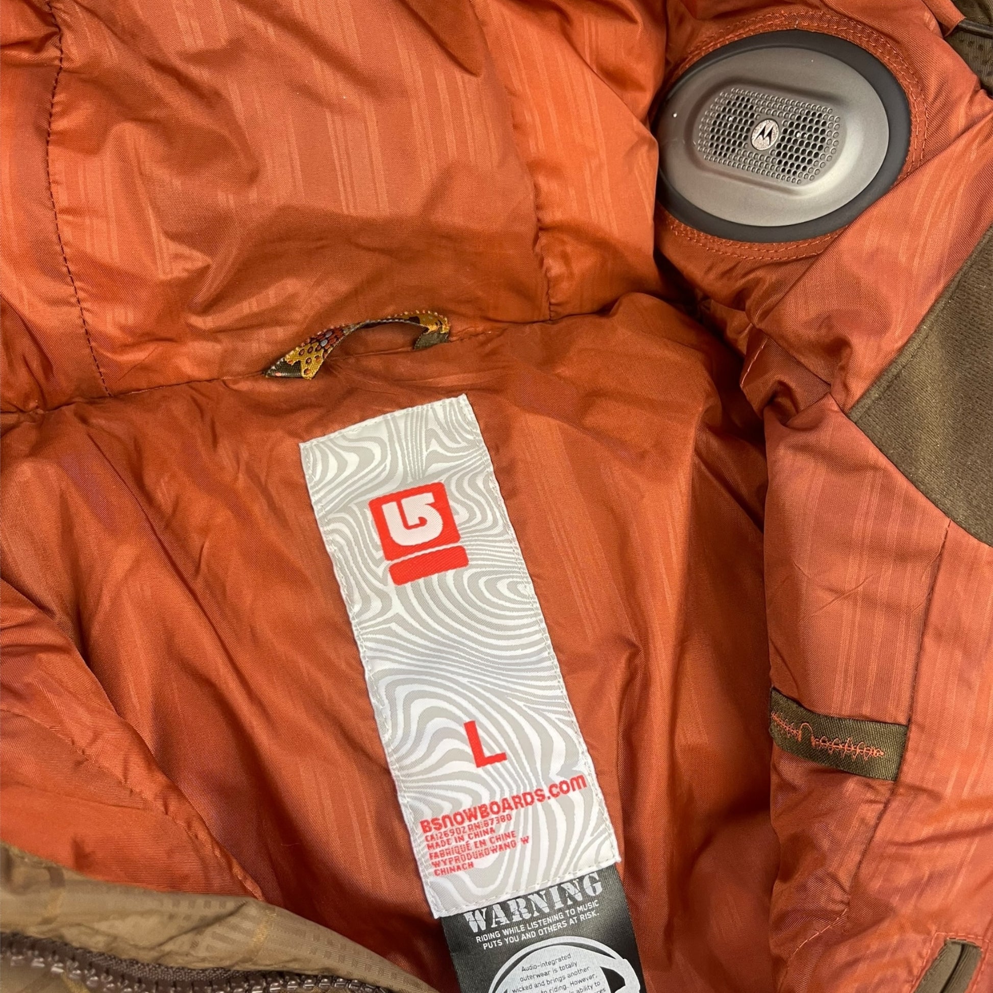 burton audex motorola down snowboard 2000's Burton x Motorola Audex 'Download' Jacket (L) – Slipstreamvtg