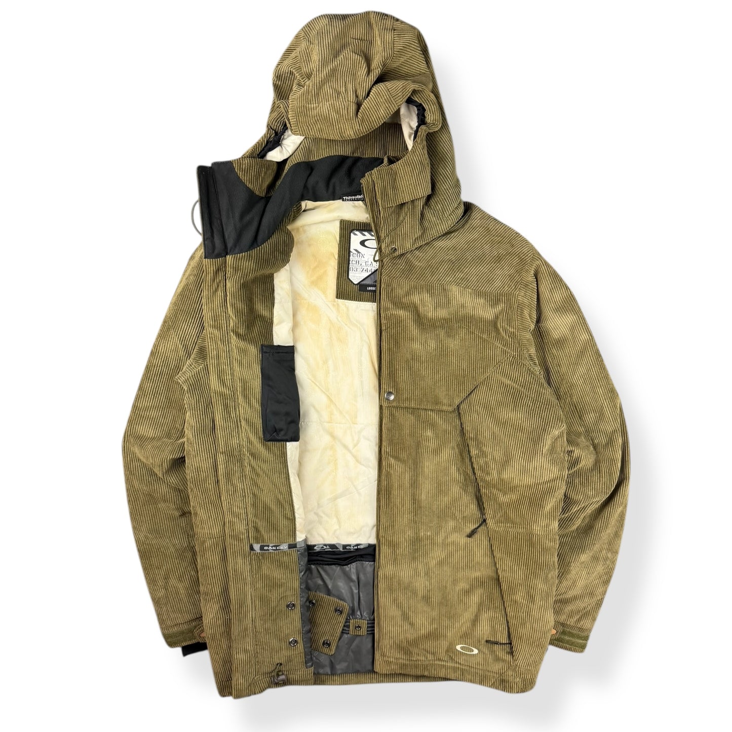 2008 Oakley Corduroy Hidden Pocket Jacket (L)