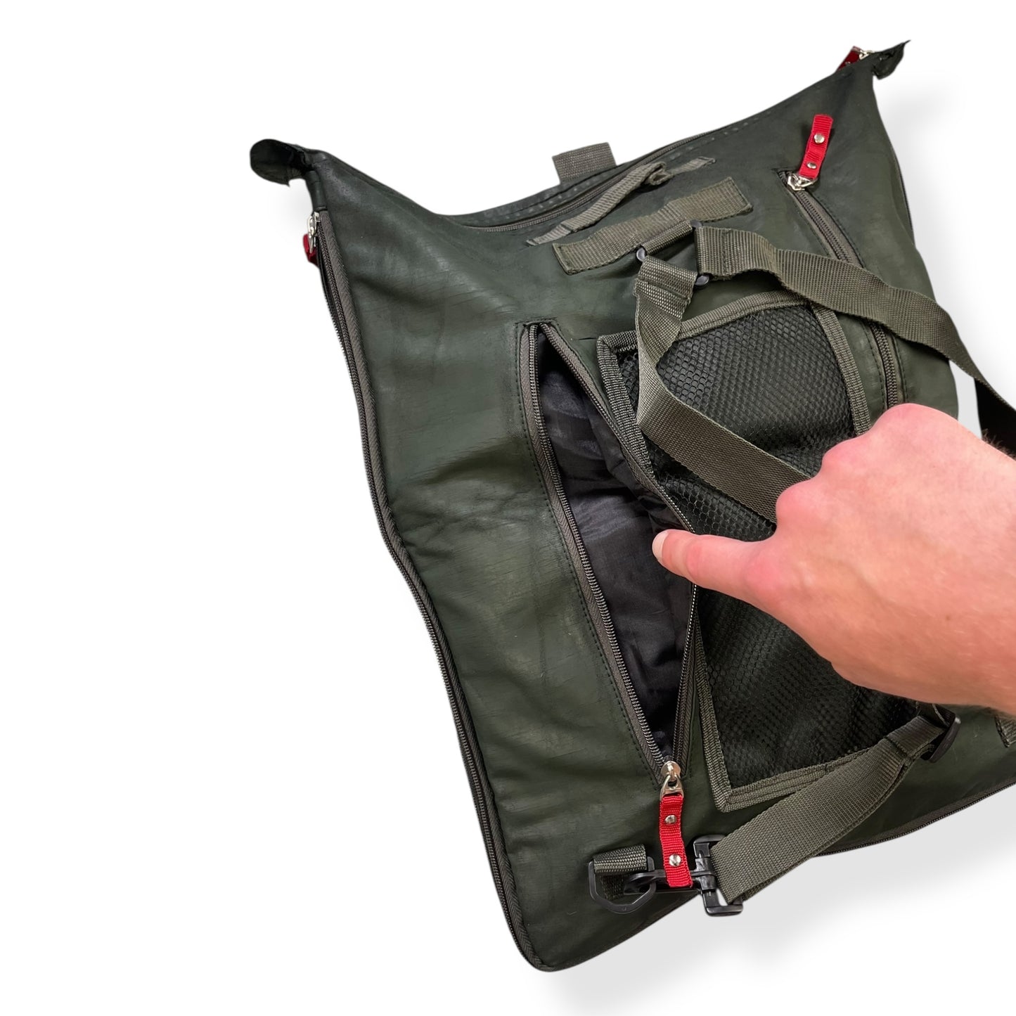 2000's Hugo Boss Expandable Cargo Backpack