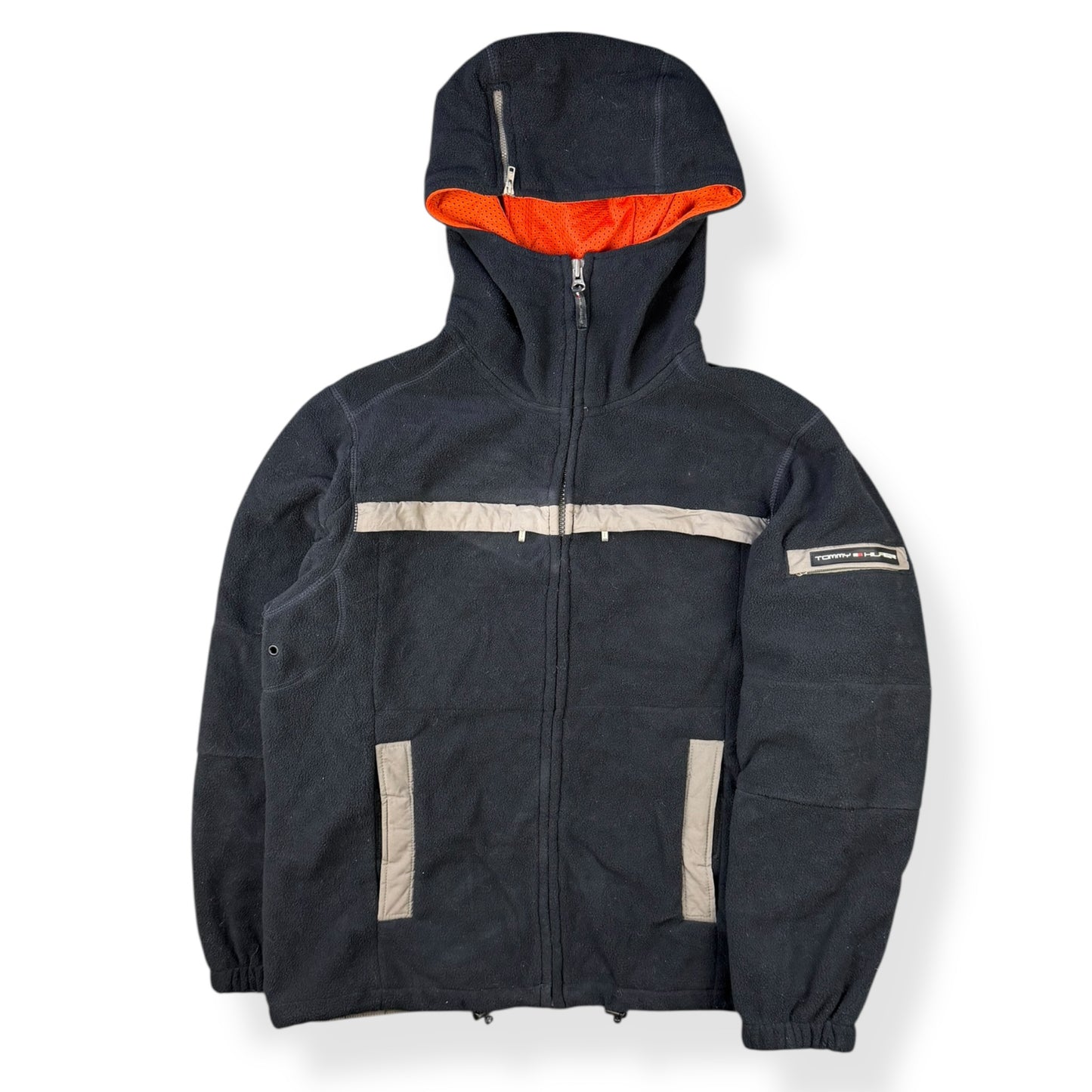 2000's Tommy Hilfiger Panelled Fleece Jacket (L)
