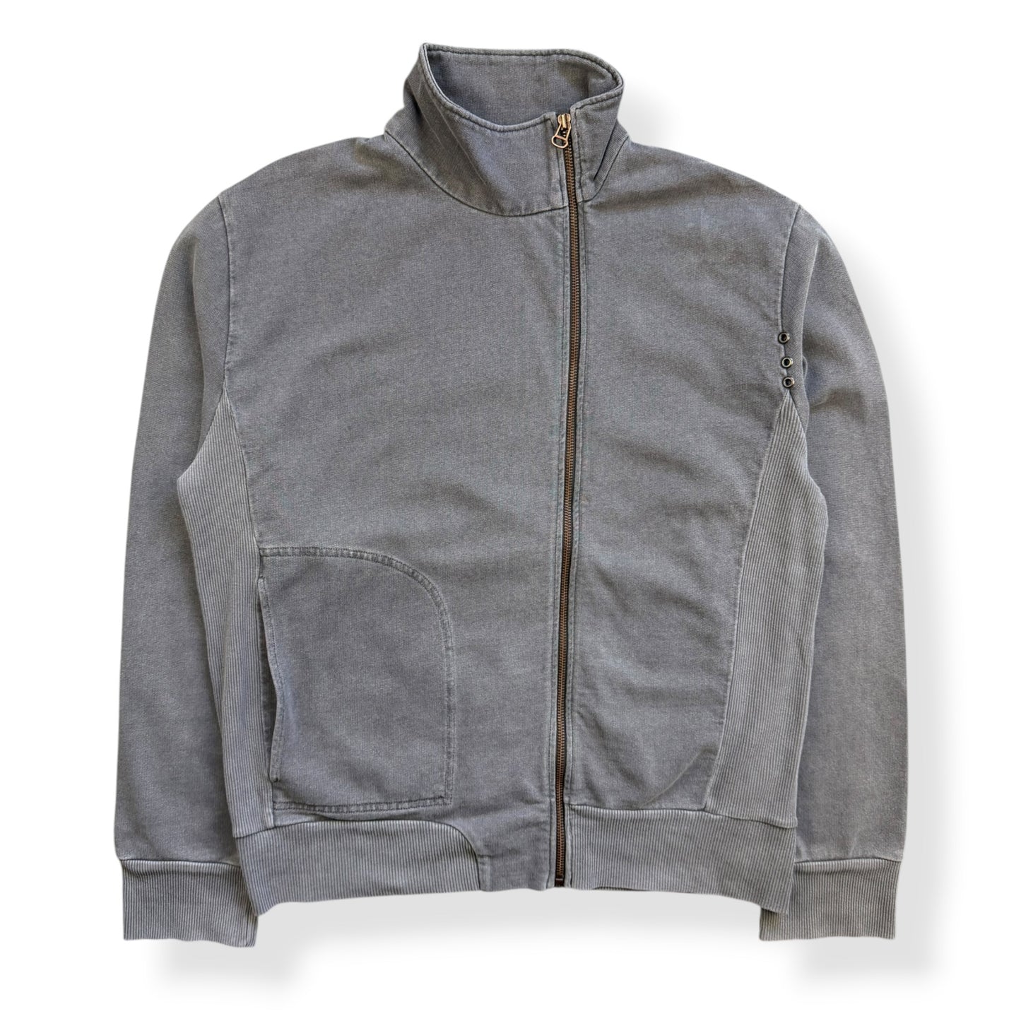 2000's Hugo Boss 'Orange' Off-centre Zip Jumper (L)
