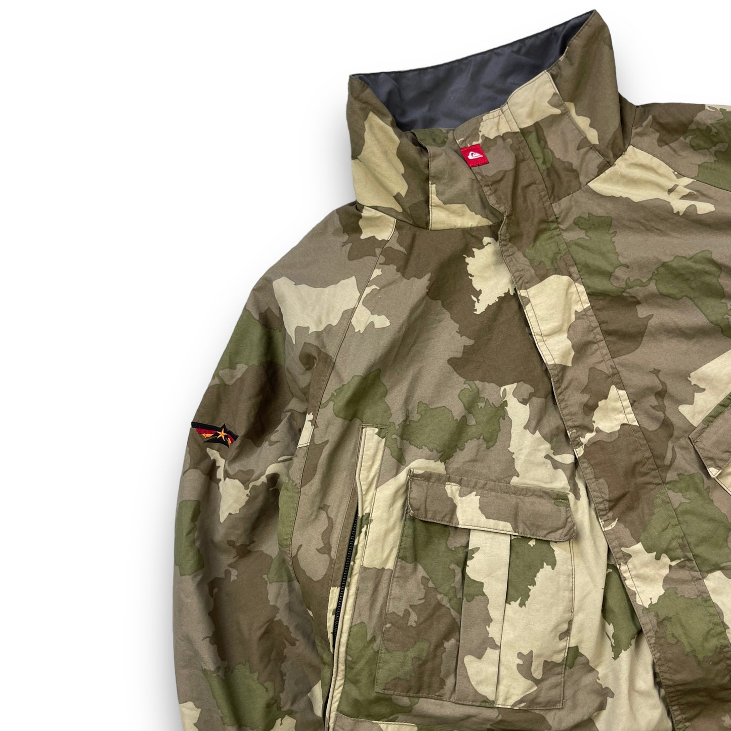 Quiksilver X-Series ‘Starwing’ Multipocket Camo Jacket (L)