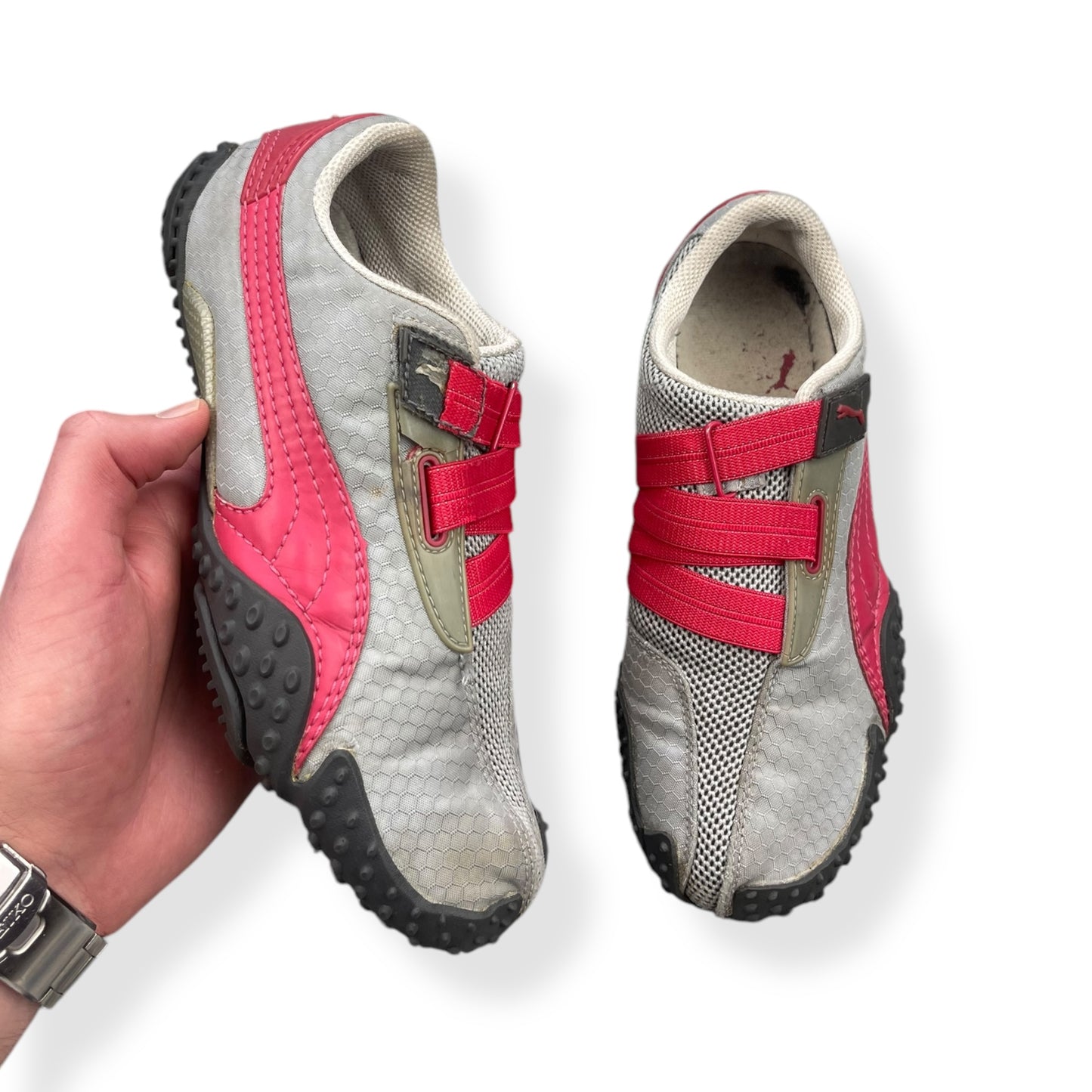 2000's Puma Nu Mostro Grey/Pink (UK4)