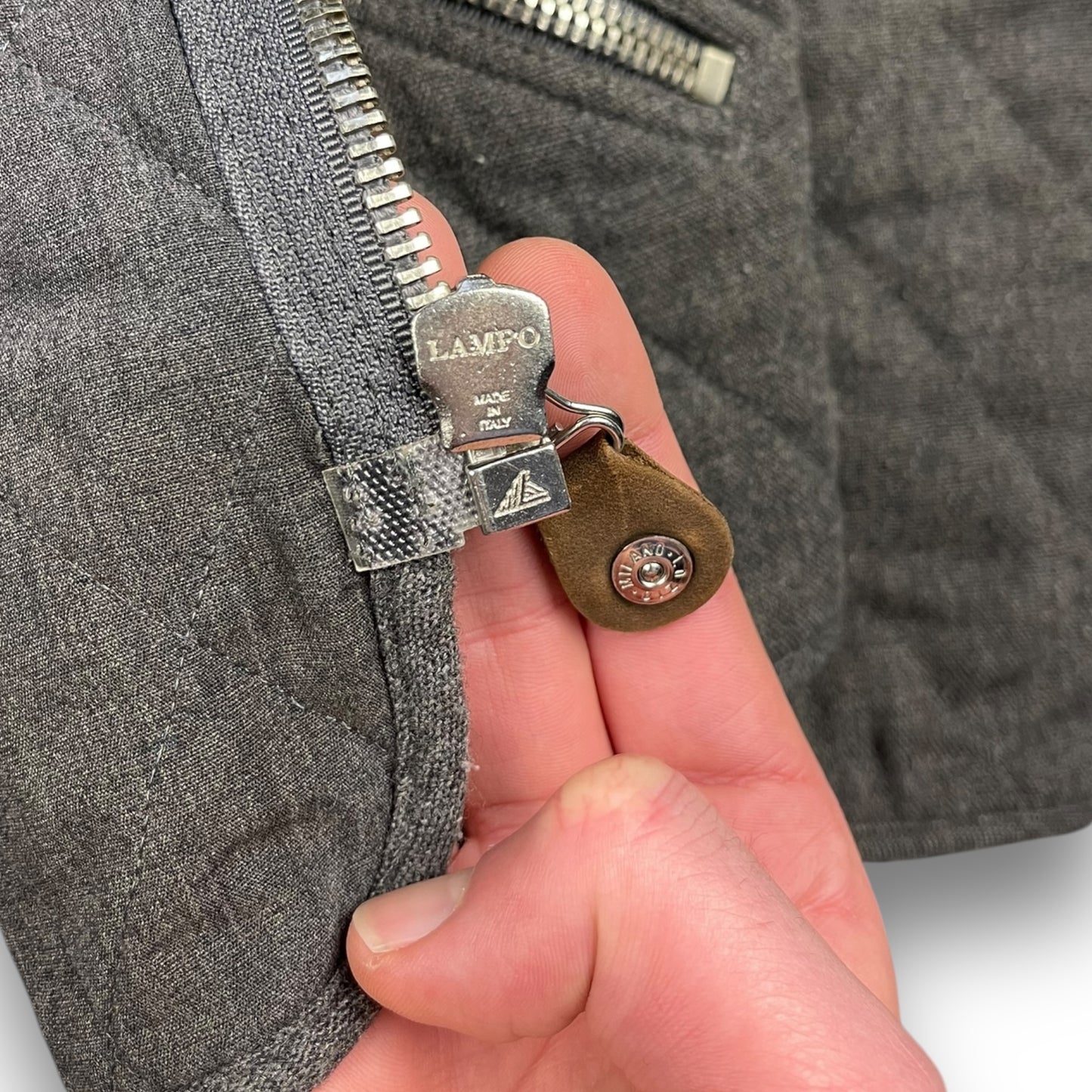 90's Armani Quilted Wool Bomber (M)