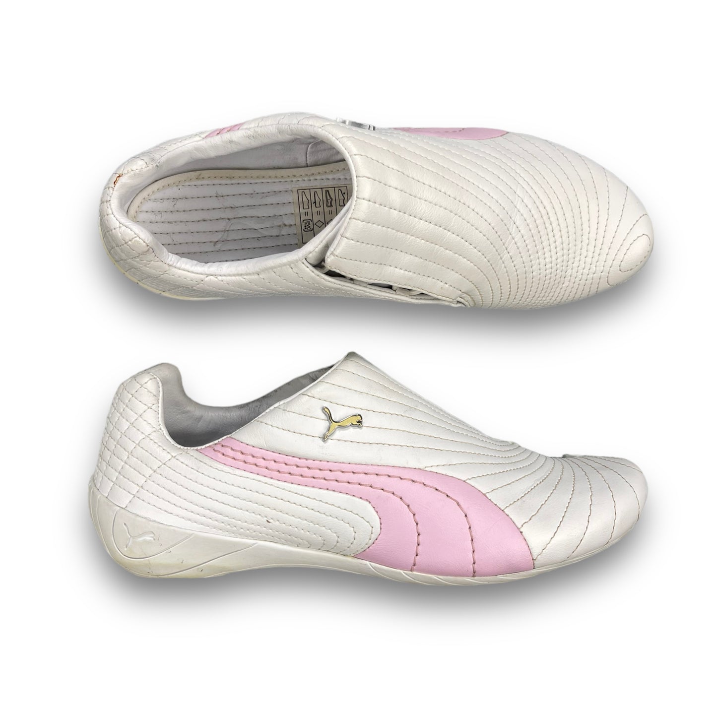 2000's Puma Sokuto White/Pink (UK6)