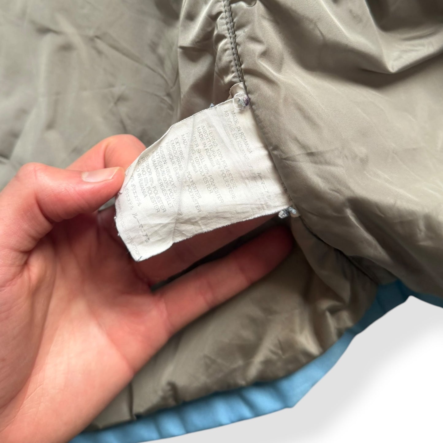 2000's Prada Sport Baby Blue GoreTex Jacket (S)