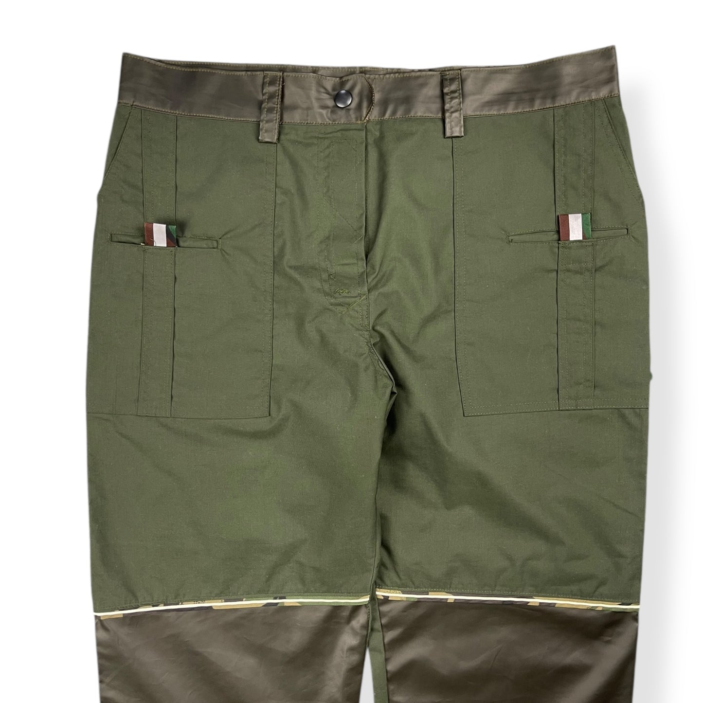 1990's Maharishi Wax Panelled Cargo Trousers (32)