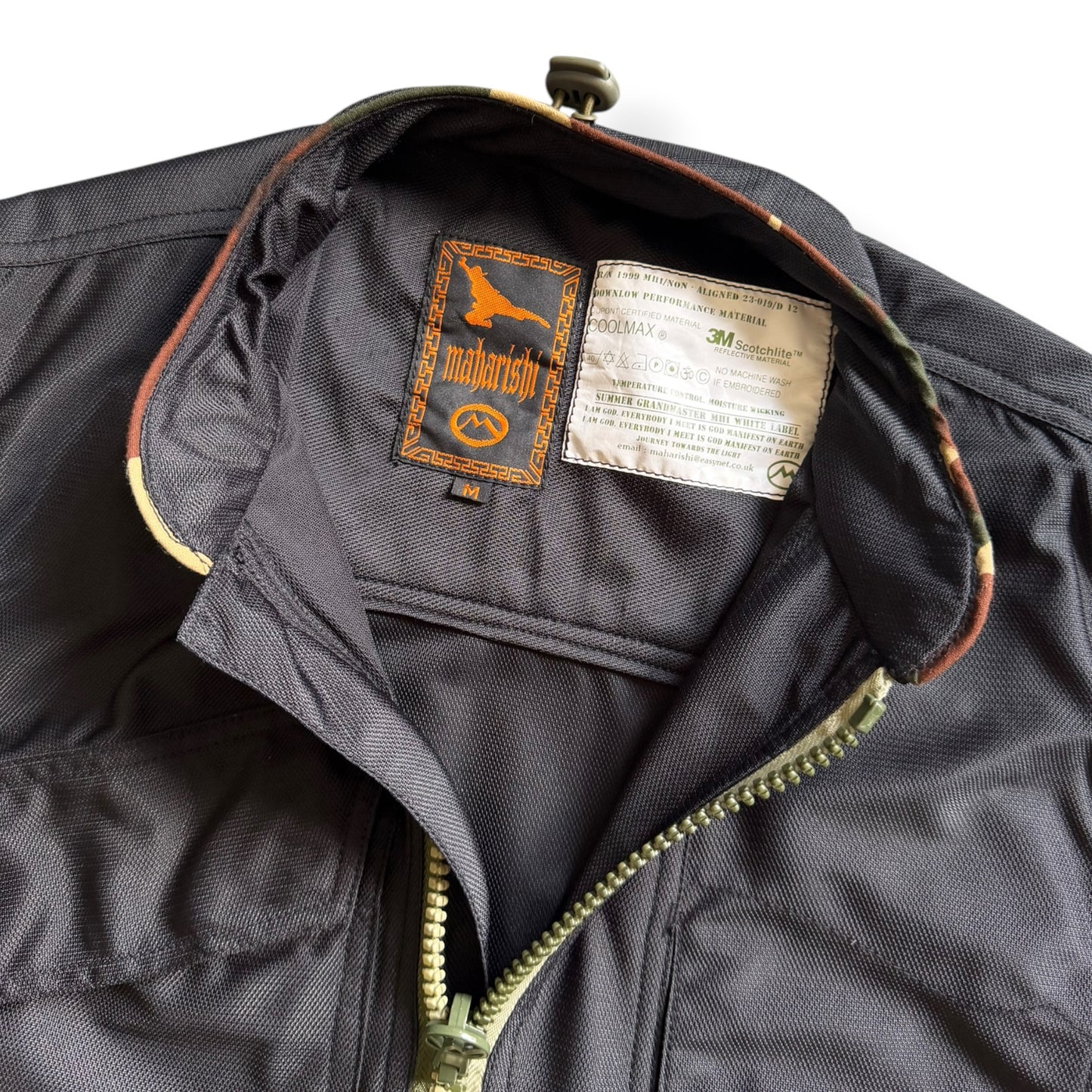 1999 Maharishi Coolmax Asymmetric Hem Gilet (M)