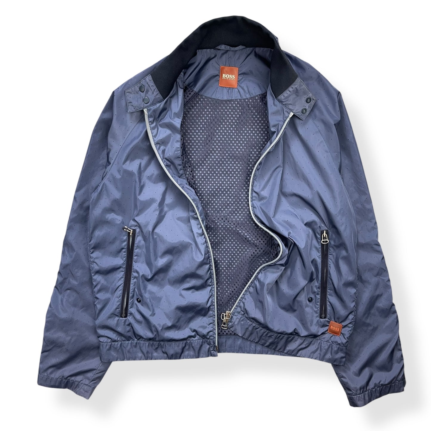 2000's Hugo Boss 'Orange' Perforated Nylon Jacket (L)