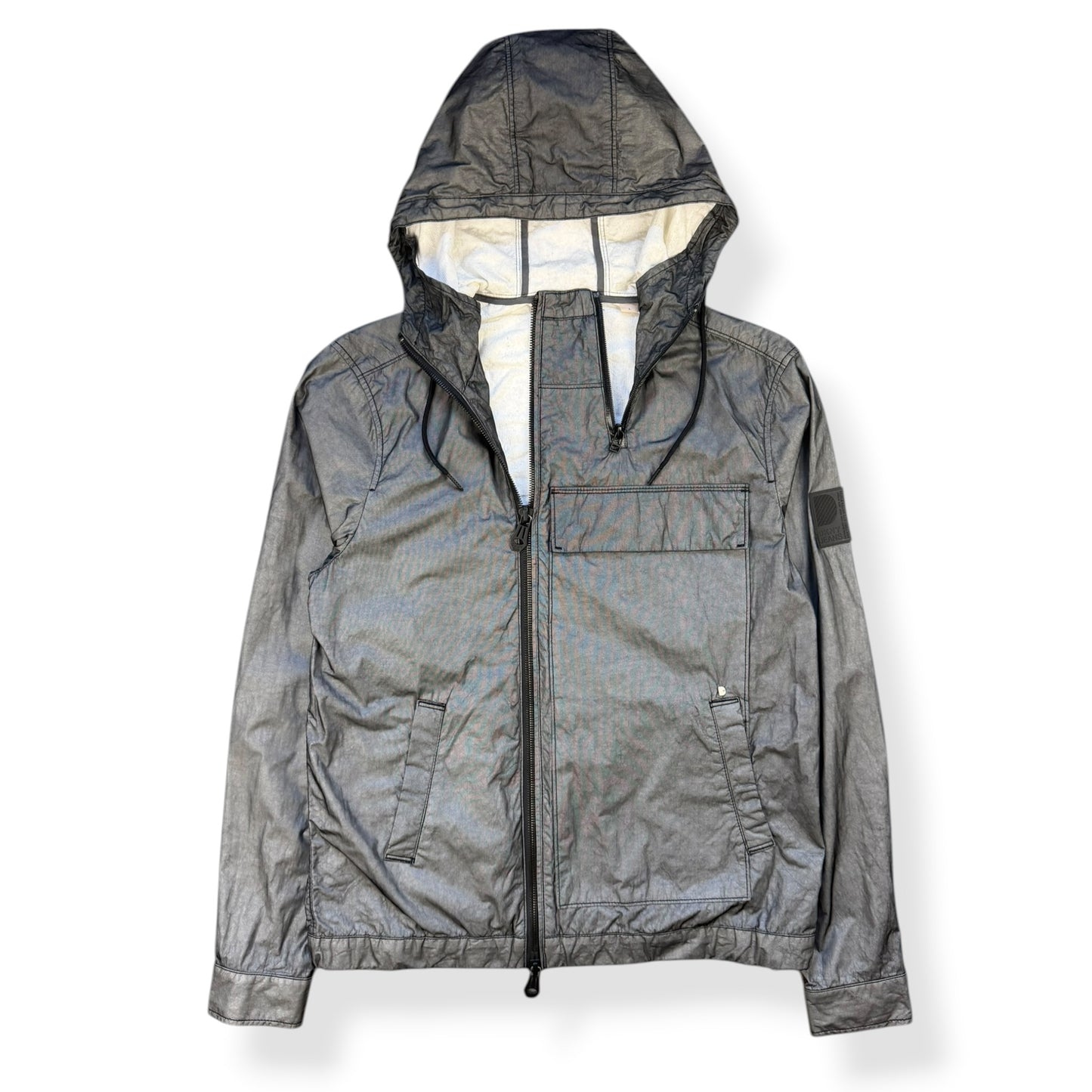 2000's DKNY Dual Zip Shimmer Jacket (L)