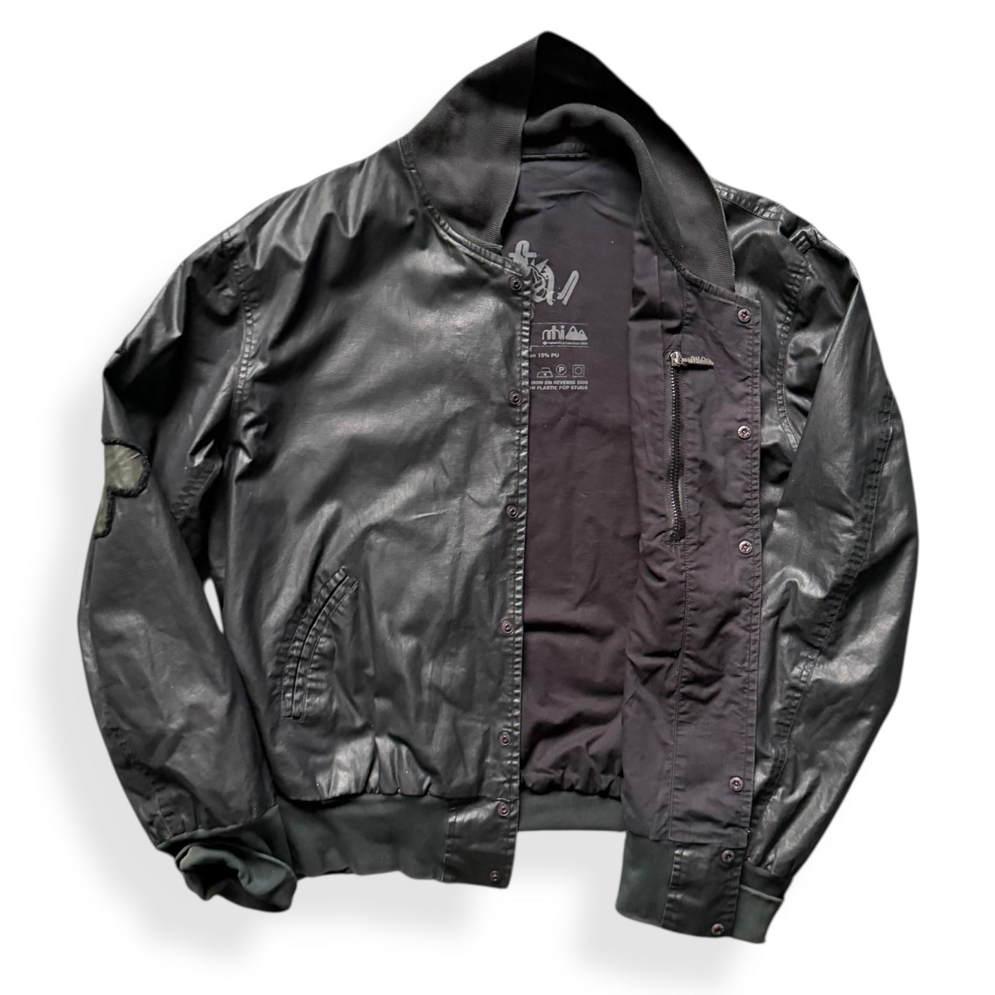 2004 Maharishi MHI Waxy Bomber Jacket (L)
