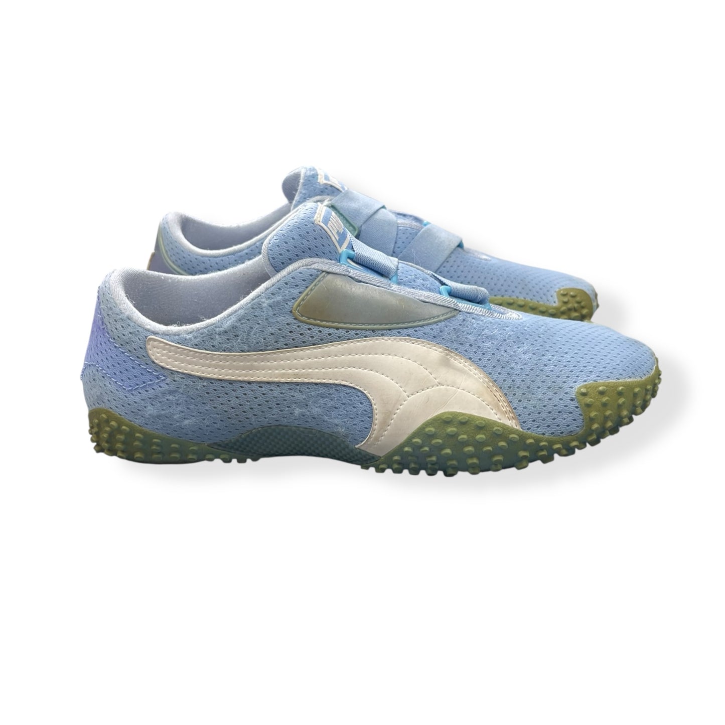 2000's Puma Mostro Mesh Baby Blue/White (UK7)