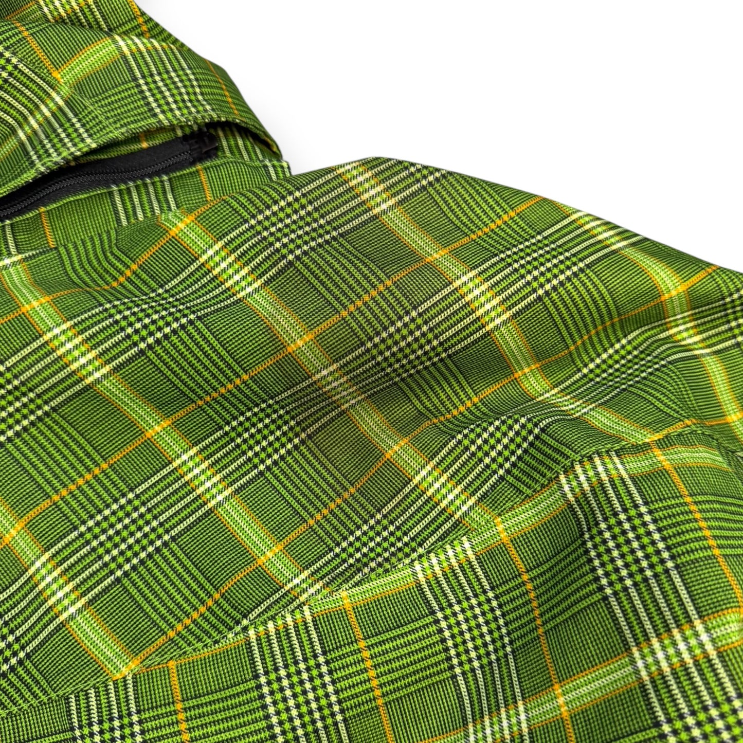 2000's Helly Hansen Plaid Asymmetric Zip Jacket (L)