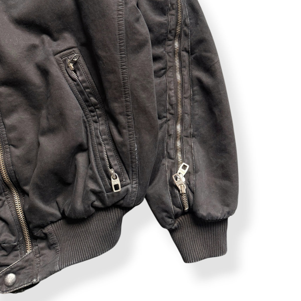 2000's Griffin Studio Sleeve Zip Bomber (M)