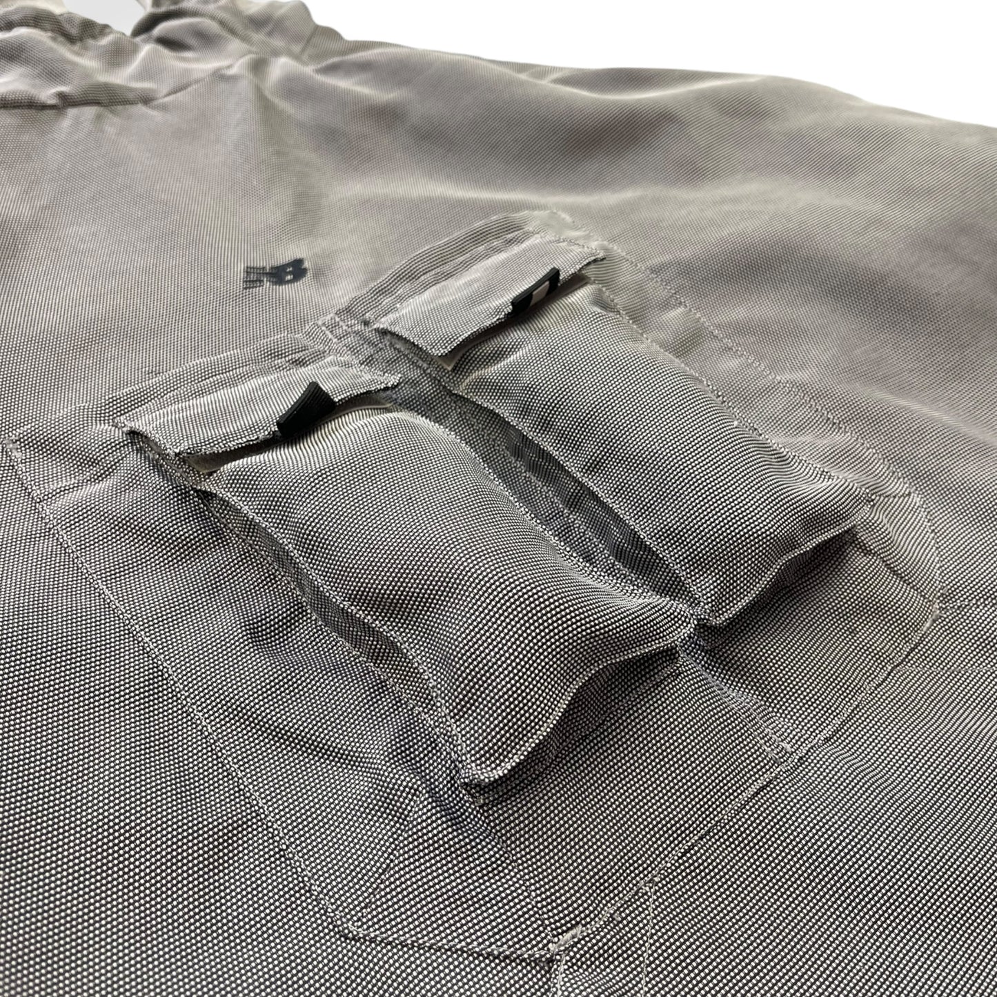 2000's New Balance Iridescent Asymmetric Cargo Pocket Jacket (L)