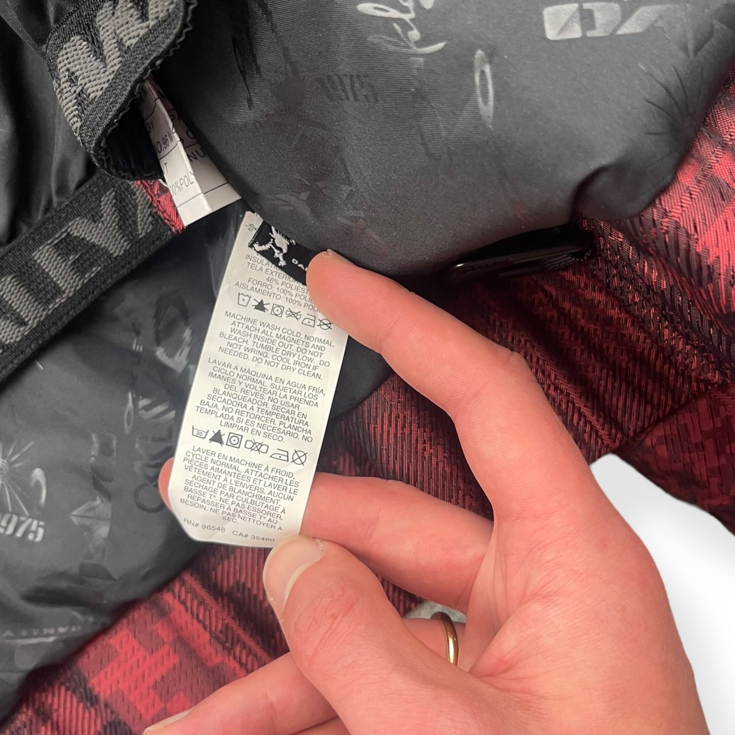 2011 Oakley Technical Plaid Ski Jacket (S)